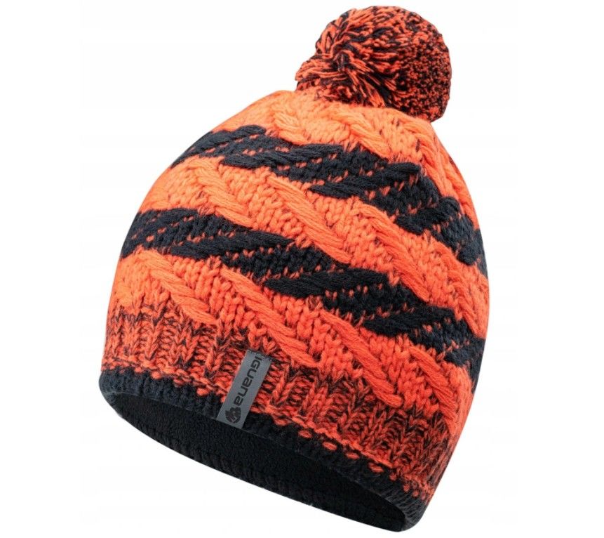 Căciulă IGUANA KAGU FLUO ORANGE/ANTHRACITE