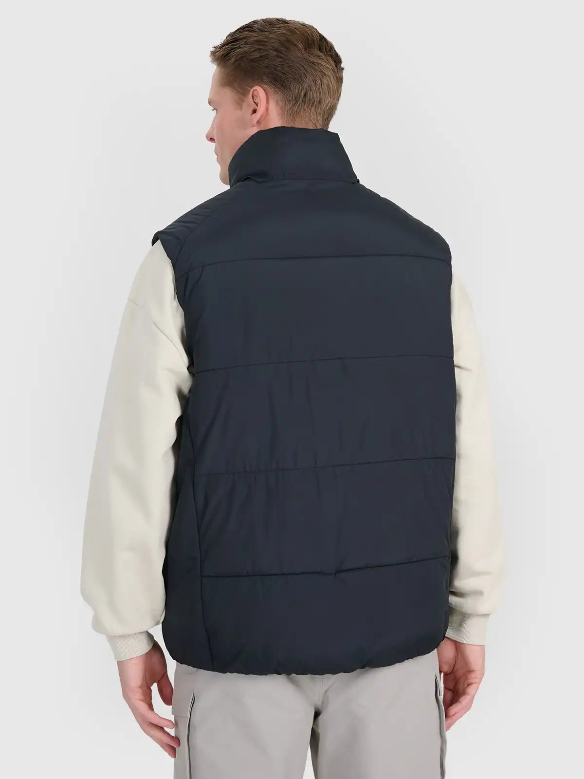 Vestă pentru bărbați  4F M295 4FRAW25TVJAM295 deep black