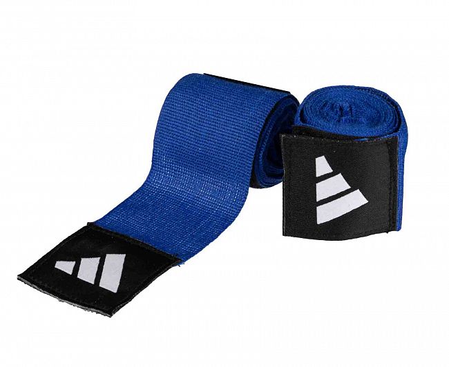 Боксерские бинты Adidas adibp03S boxing crepe bandage, blue