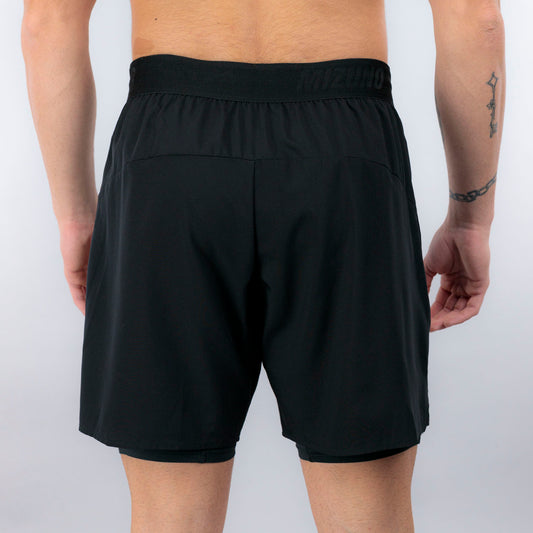 Pantalonii scurți de alergare pentru bărbați Mizuno Core 7.5 Inches 2in1 Short J2GBD006 09