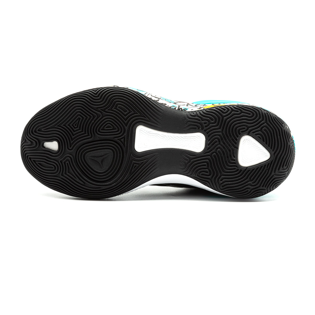 Кроссовки детские для баскетбола Peak 3D EKT53020A black/leaf green