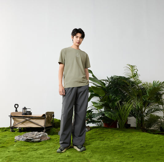 Мужская футболка casual Peak FW6262941 green