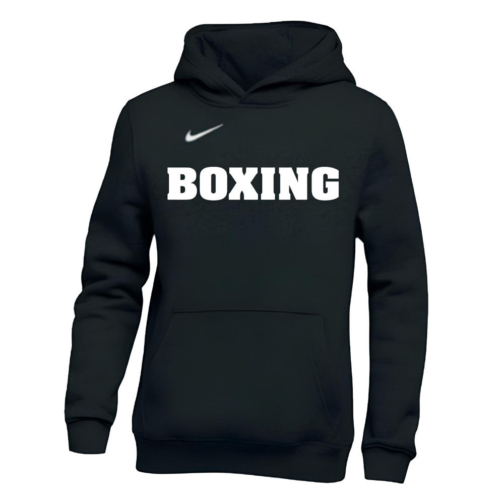 Мужской батник casual Nike Boxing WM Hoodie APS311 - 010 black/white