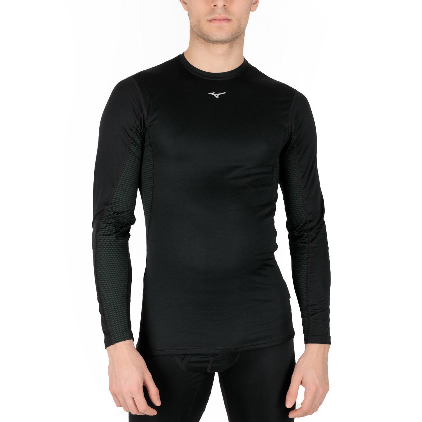 Longsleeve termo pentru bărbați Mizuno mid weight-l crew(m) a2ga1551 09