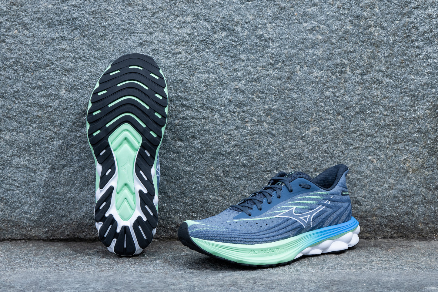 Кроссовки мужские для бега Mizuno WAVE SKYRISE 6 J1GC2509 01