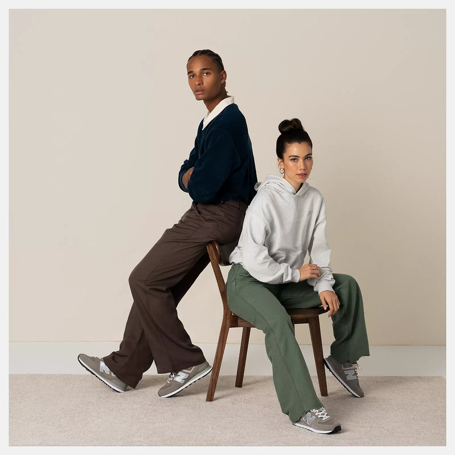 Кроссовки мужские New Balance casual ML574EVG