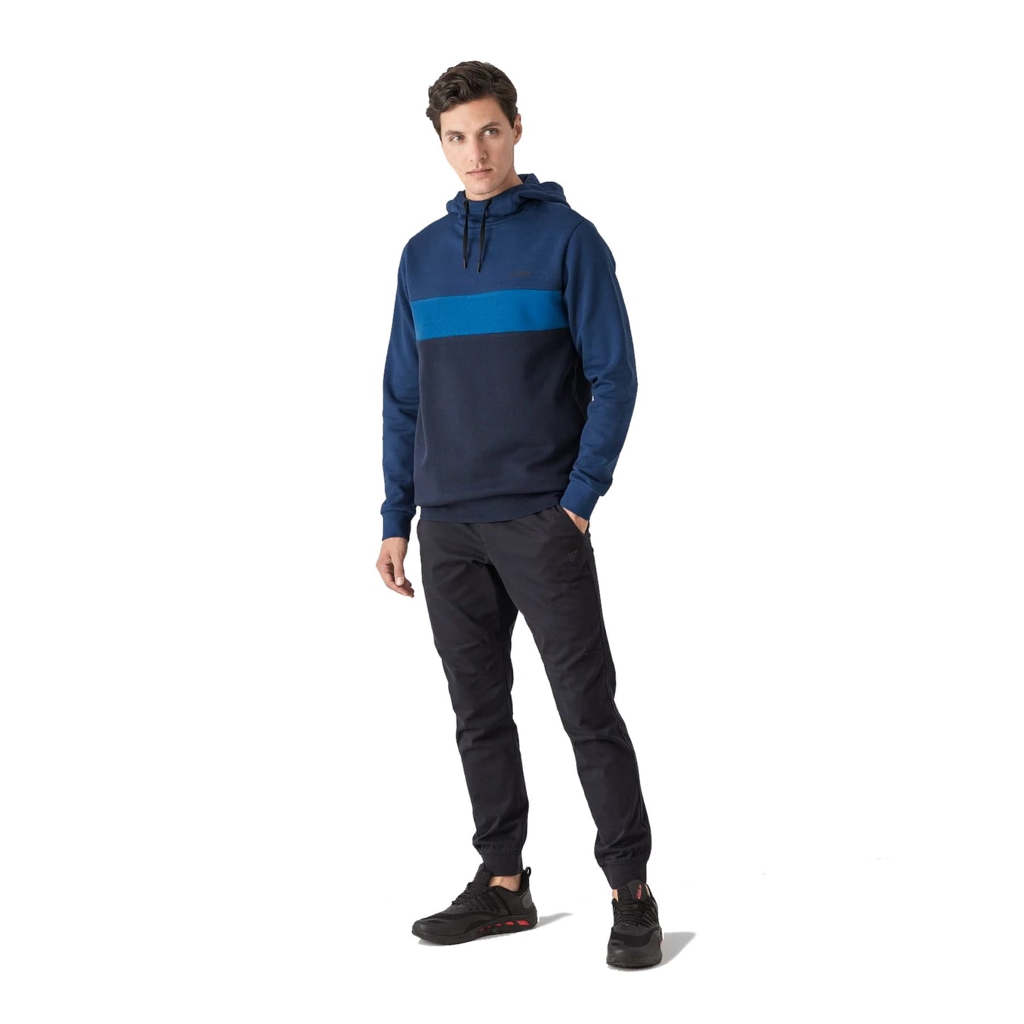Hanorac cu glugă 4F MEN'S SWEATSHIRT BLM016