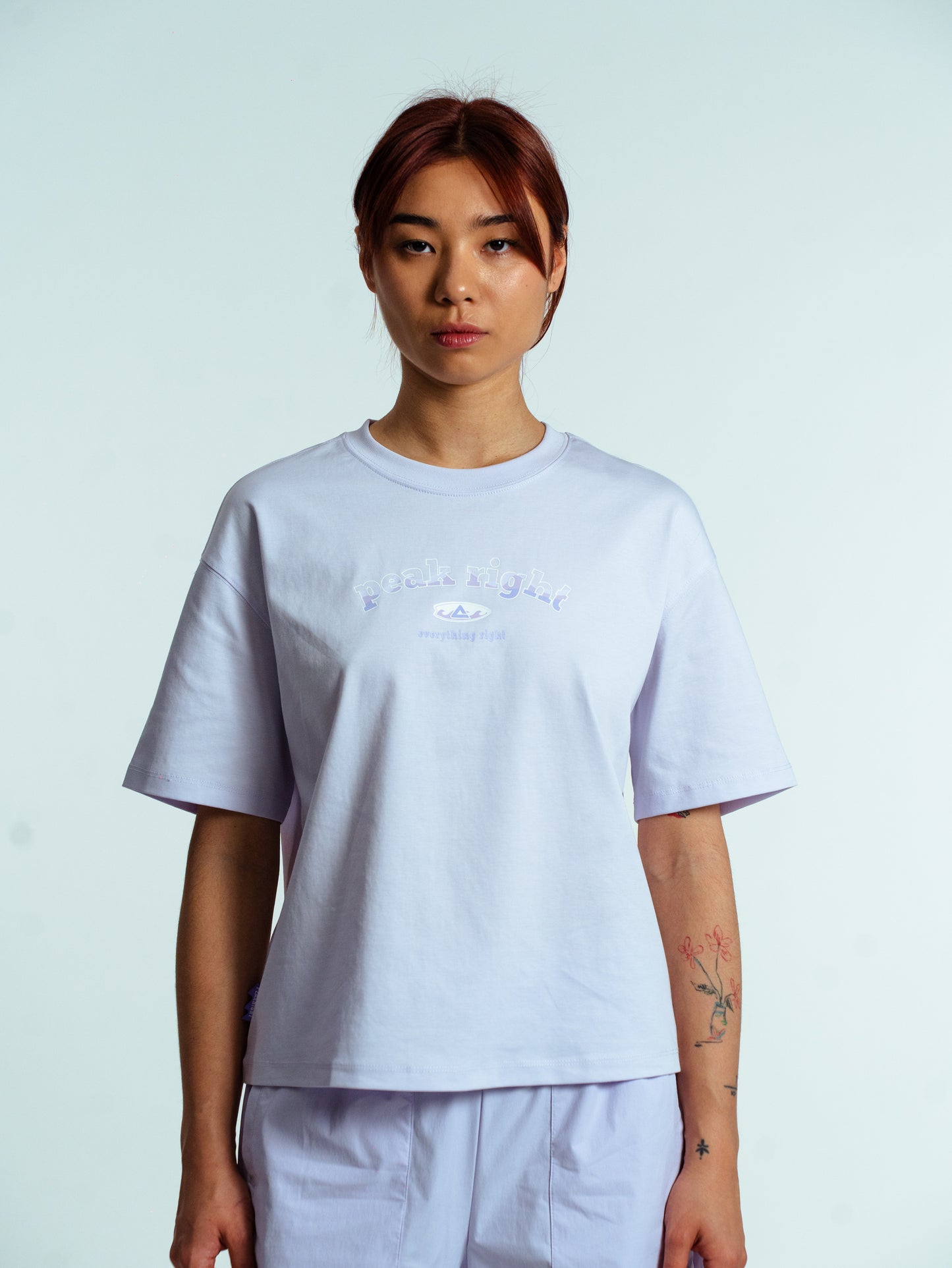 Женская футболка casual Peak FW6252432 purple