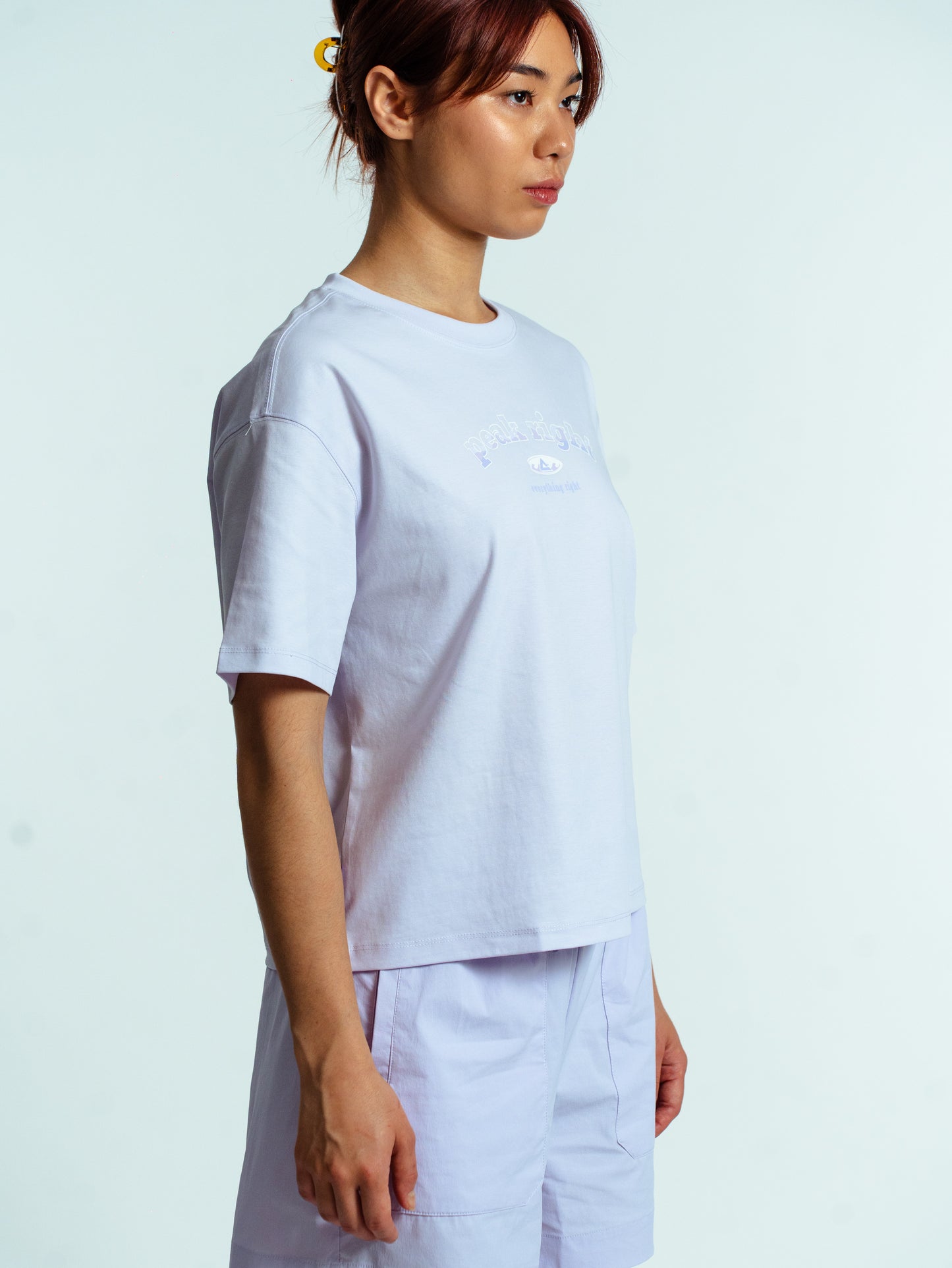 Женская футболка casual Peak FW6252432 purple