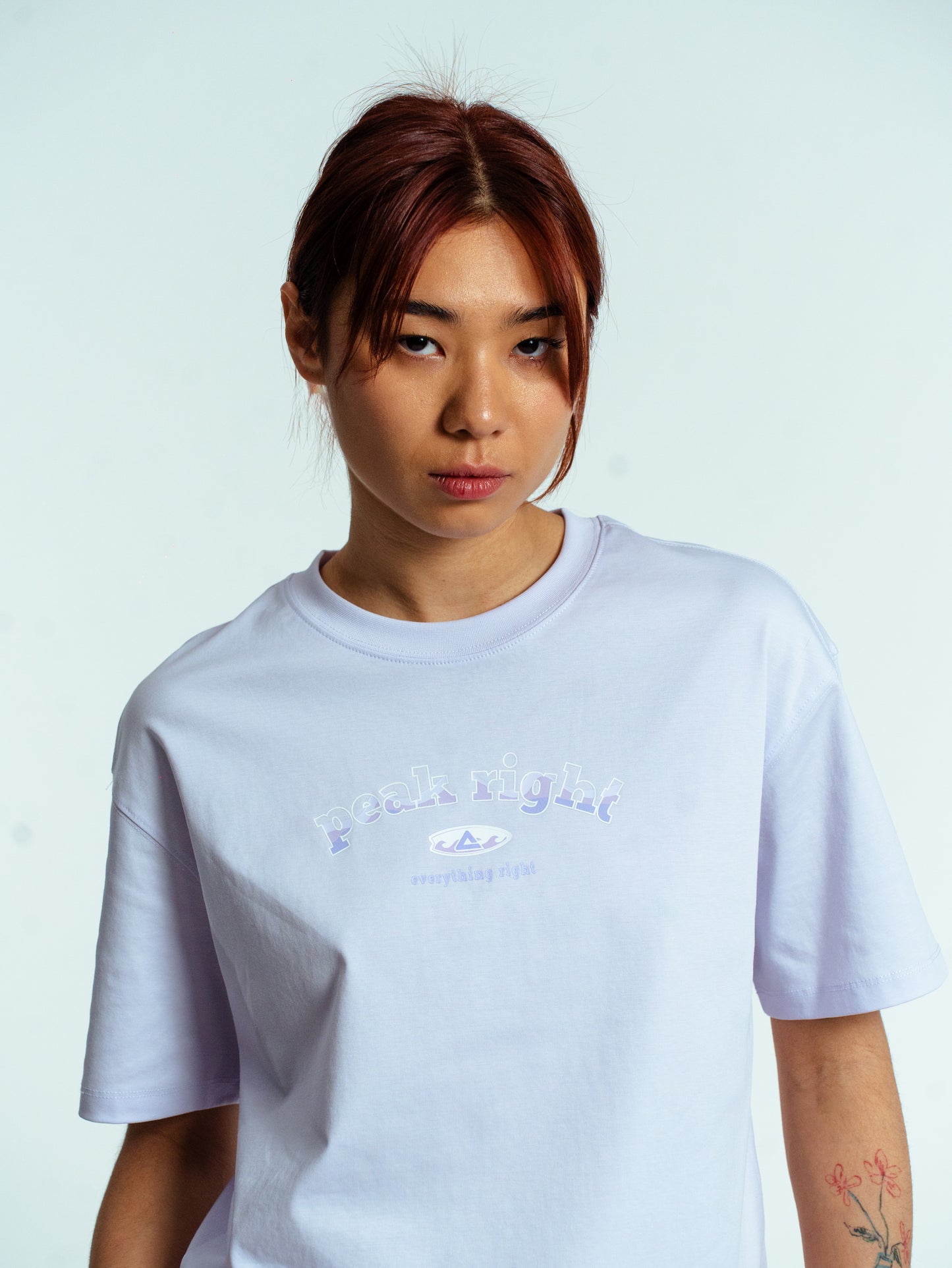 Женская футболка casual Peak FW6252432 purple