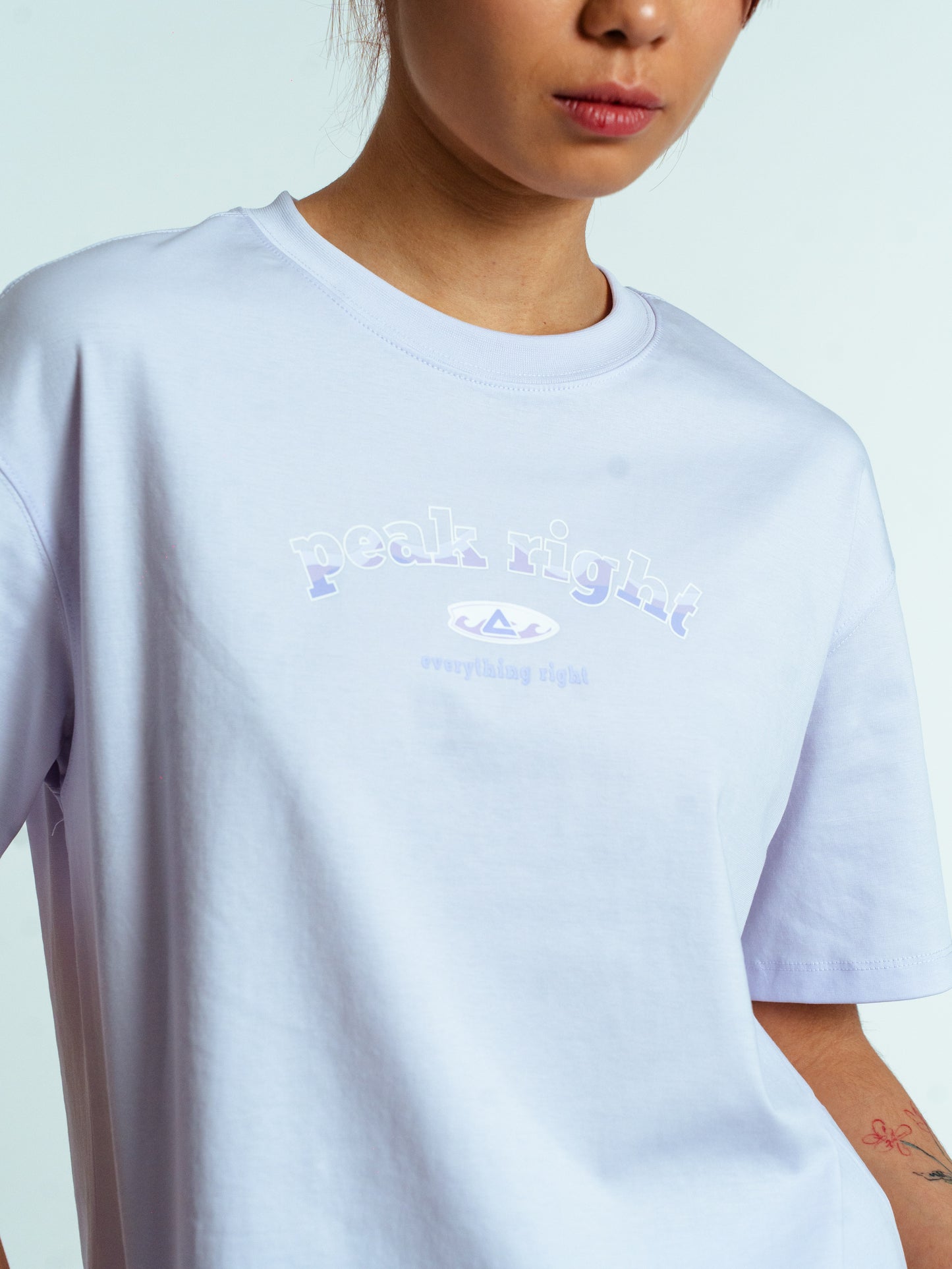Женская футболка casual Peak FW6252432 purple
