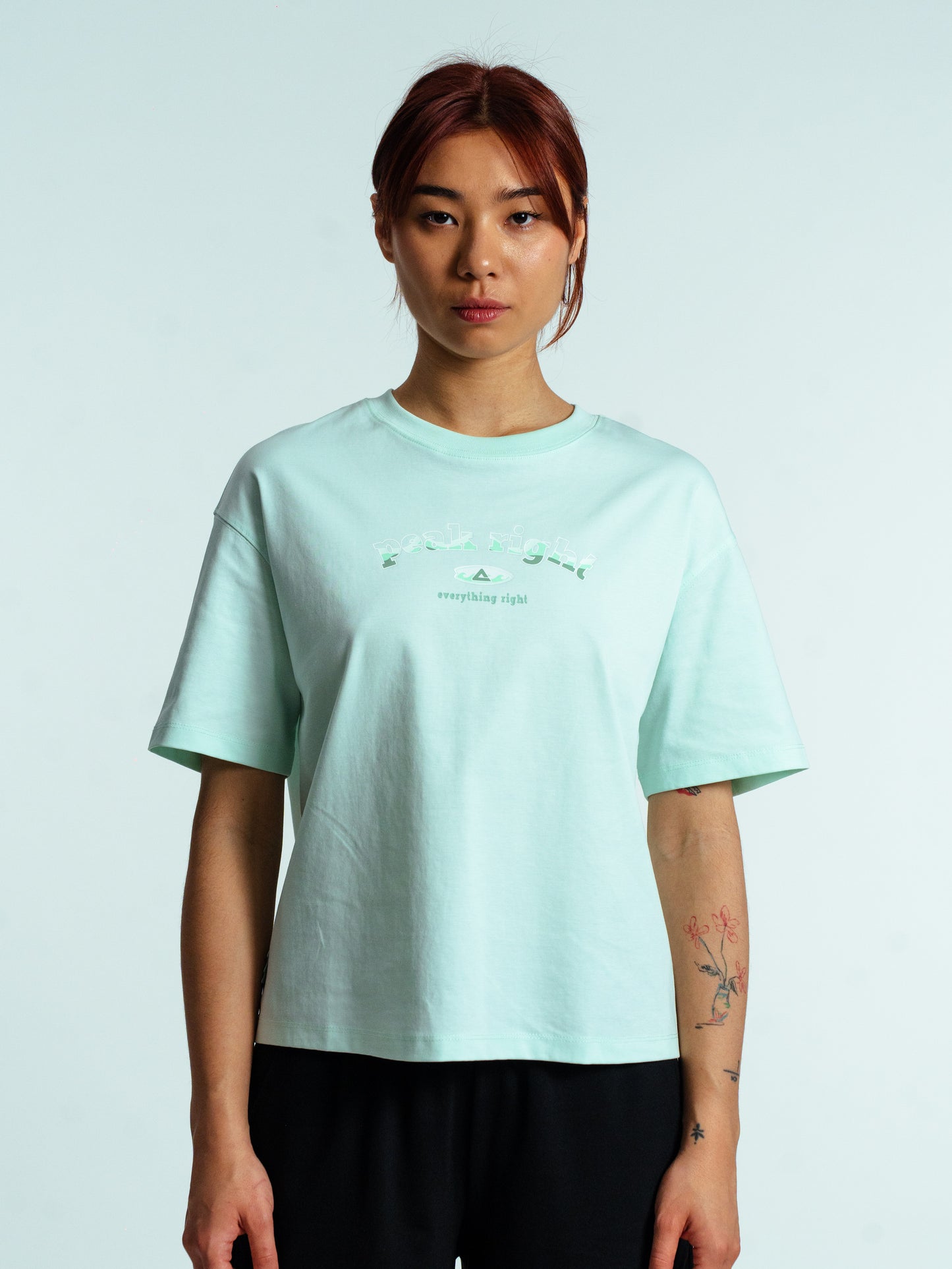 Tricou pentru femei casual Peak FW6252432 green