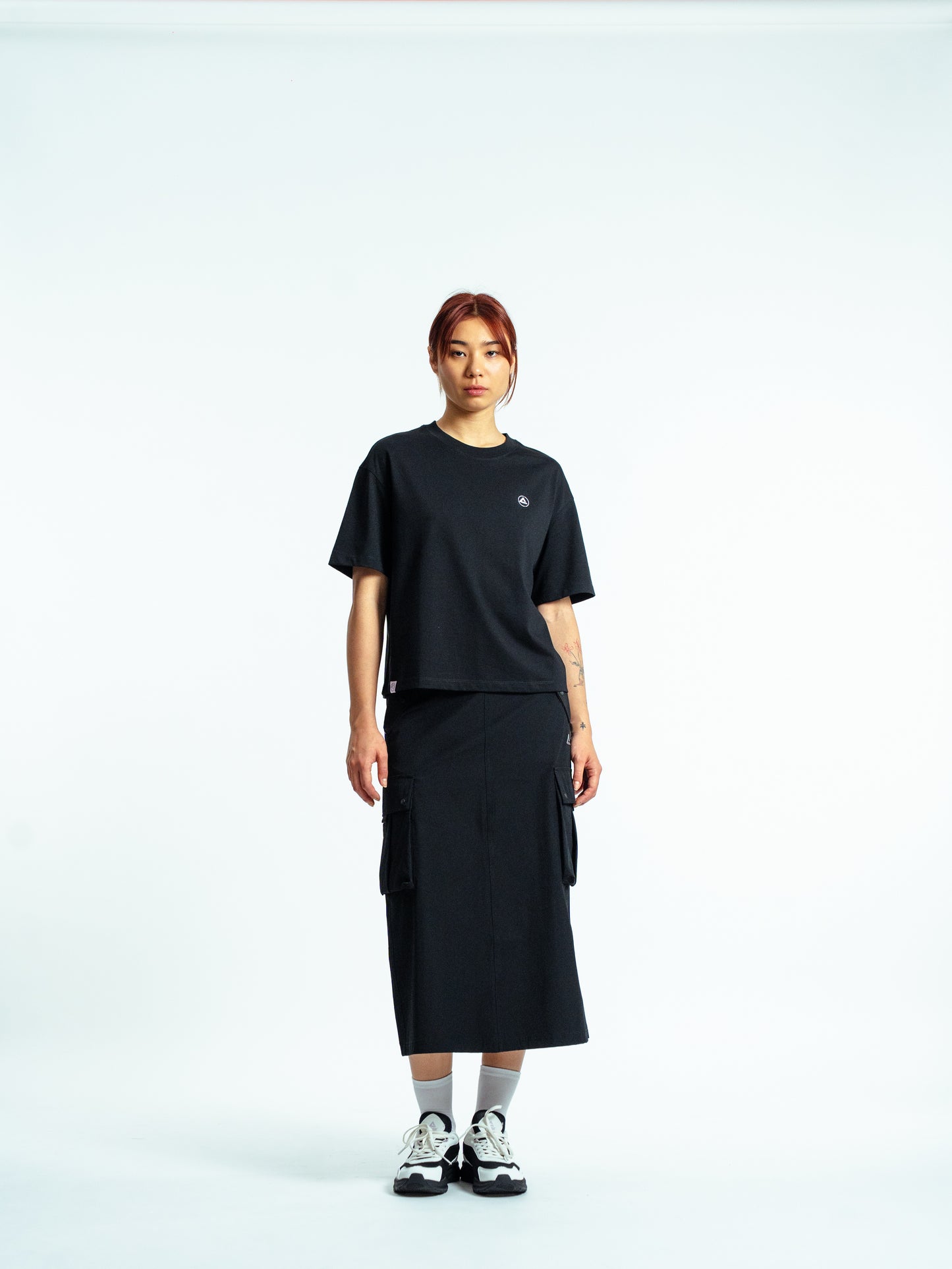 Tricou pentru femei casual Peak FWA252042 lt.black