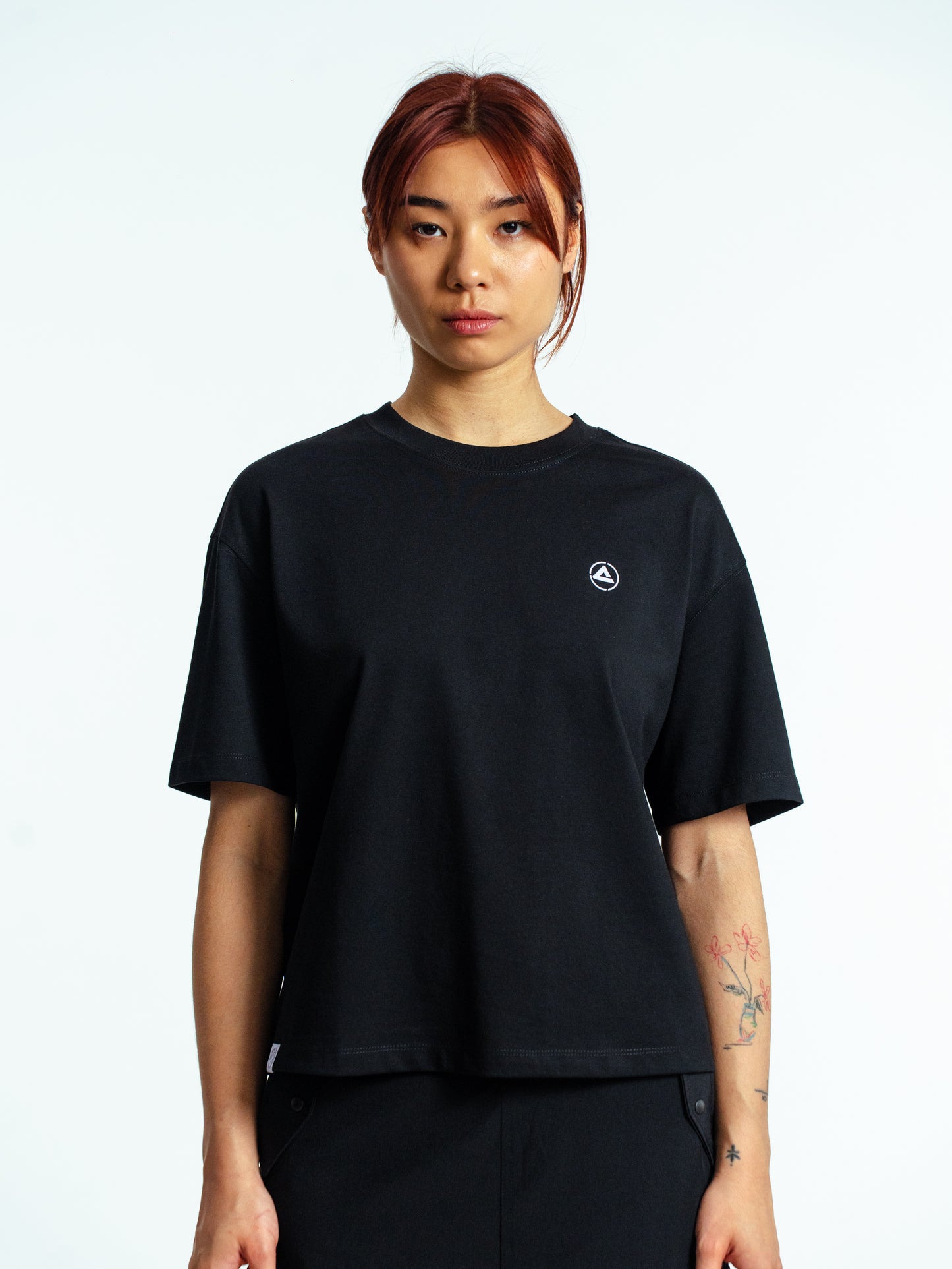 Tricou pentru femei casual Peak FWA252042 lt.black