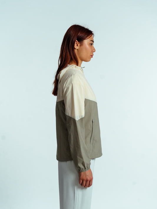 Женская куртка для бега Peak FW2252192 grey olive