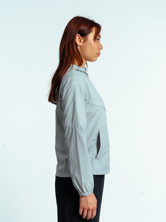 Женская куртка для бега Peak FW2252192 lt.grey