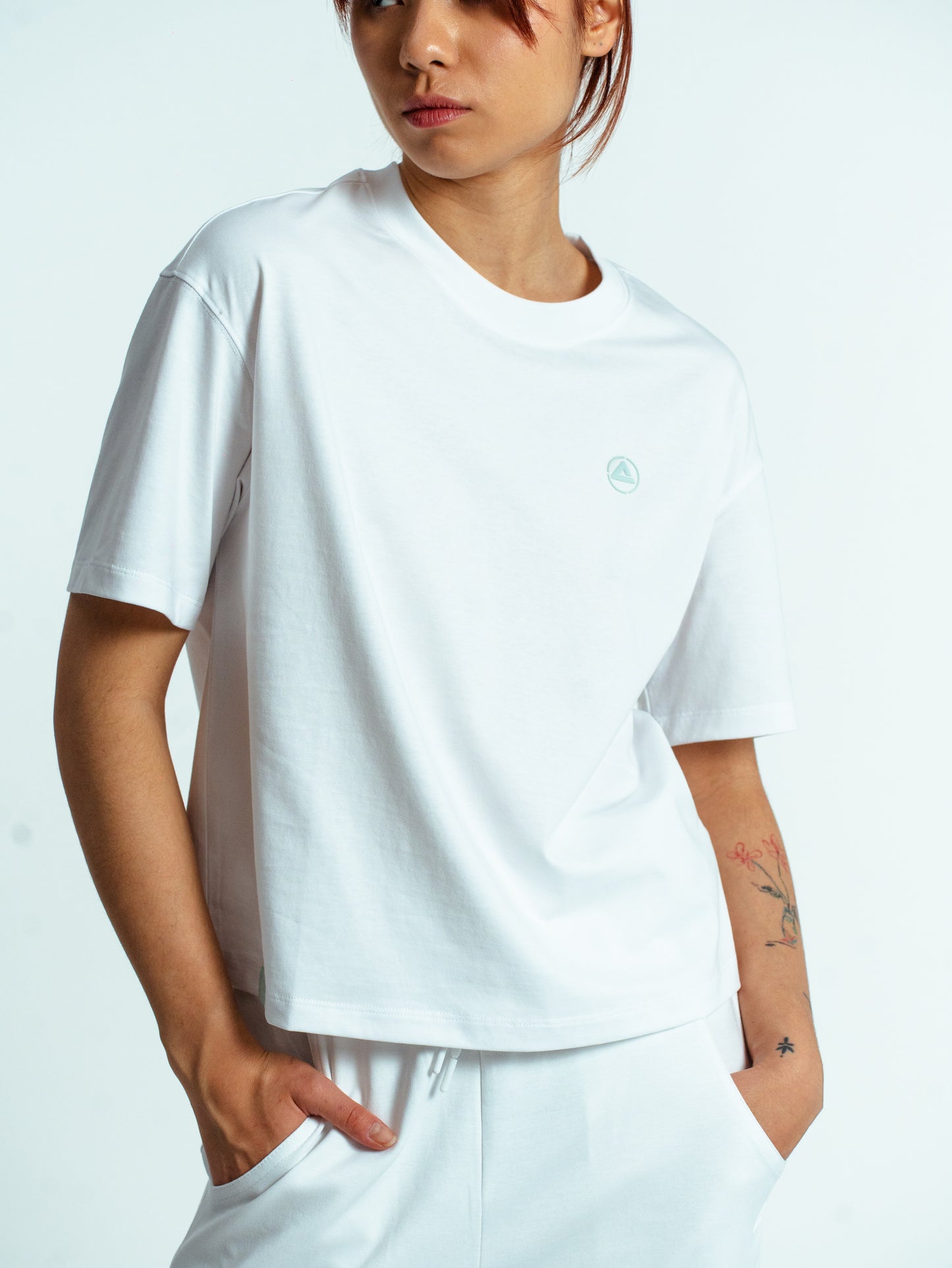 Женская футболка casual Peak FWA252042 white
