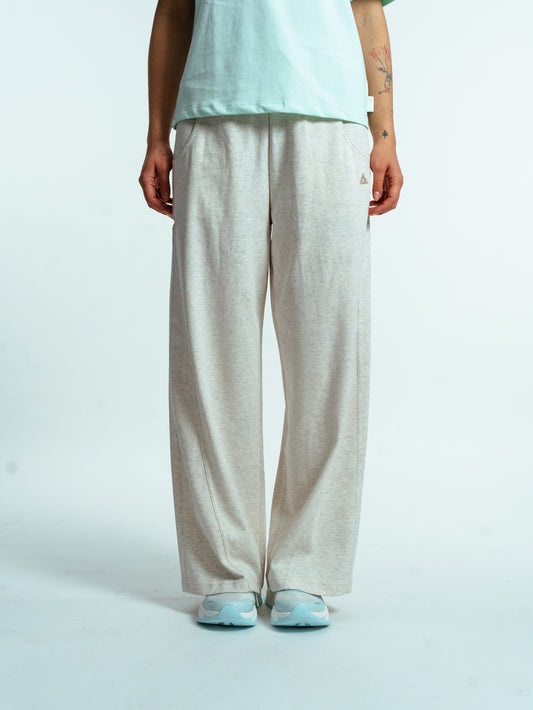 Pantaloni pentru femei casual Peak FW3252332 lt.melange khaki