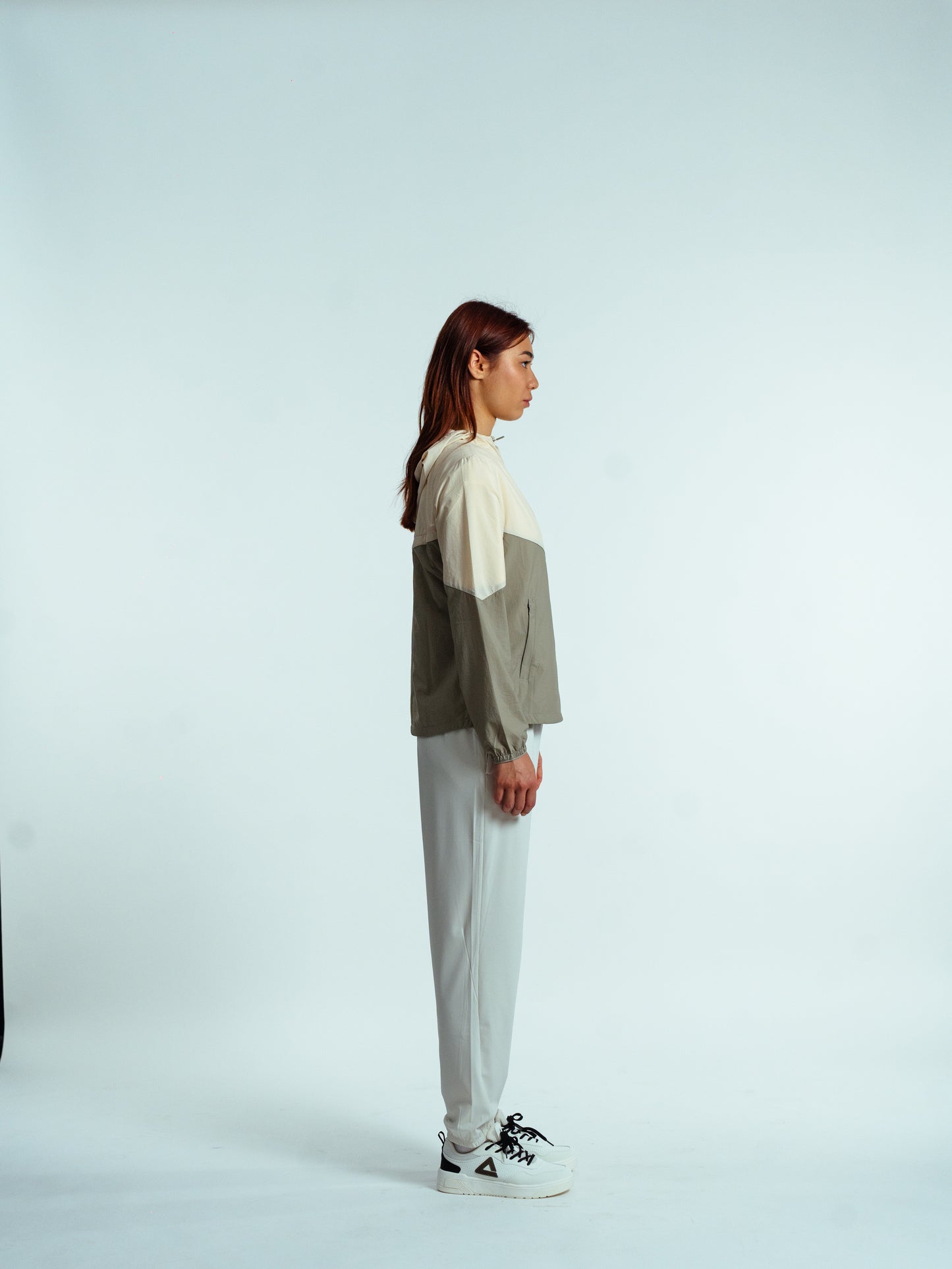 Женская куртка для бега Peak FW2252192 grey olive