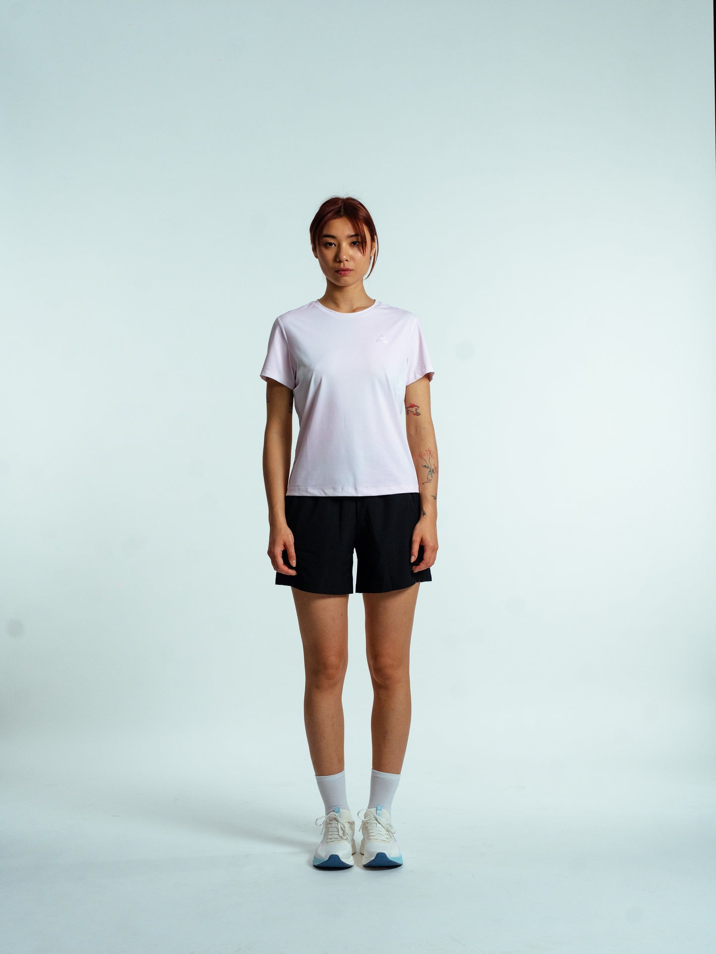 Женская футболка для бега Peak FW6252082 lt.purple