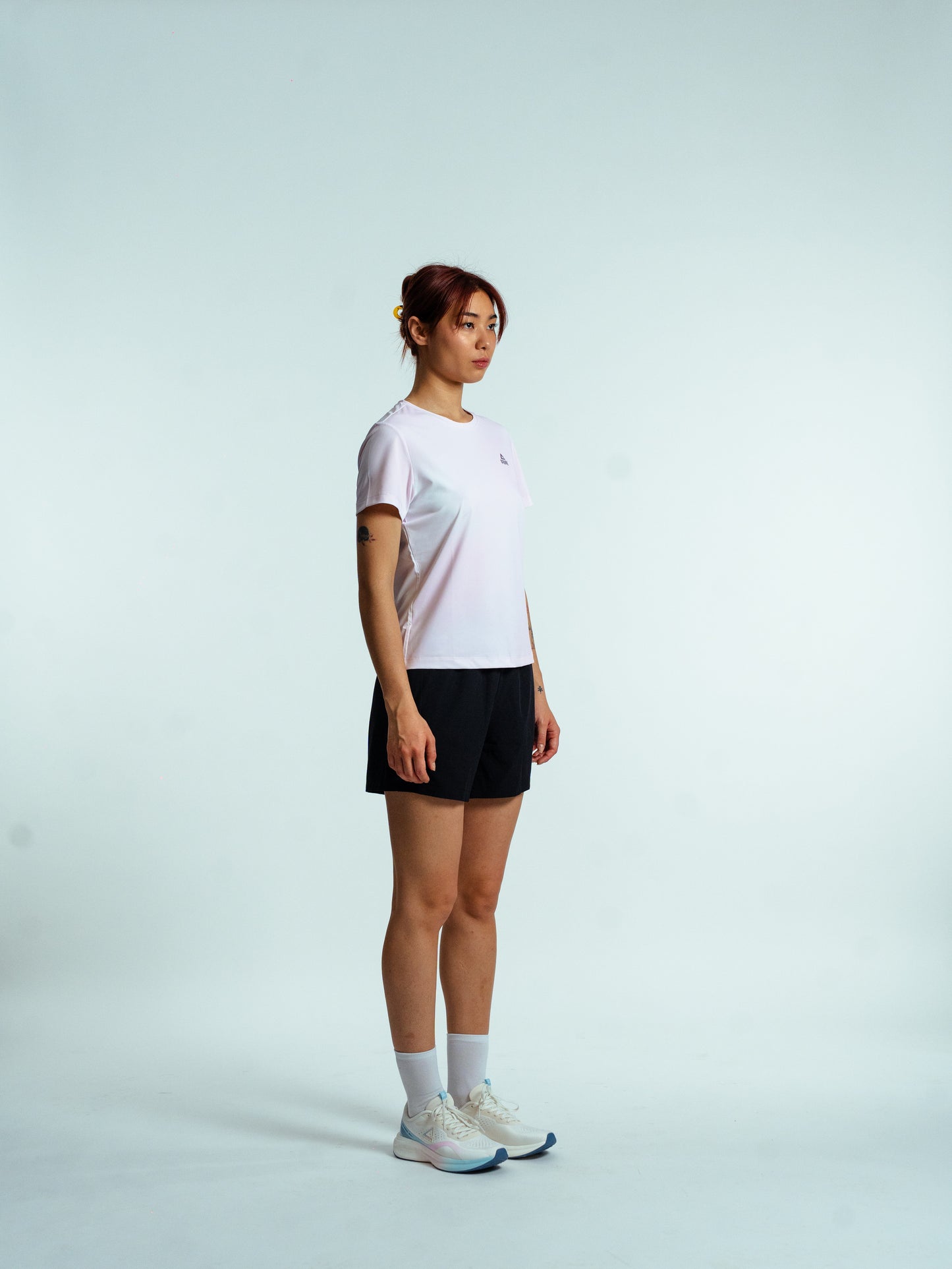 Кроссовки женские для бега Peak EXT52218H white/pink/blue