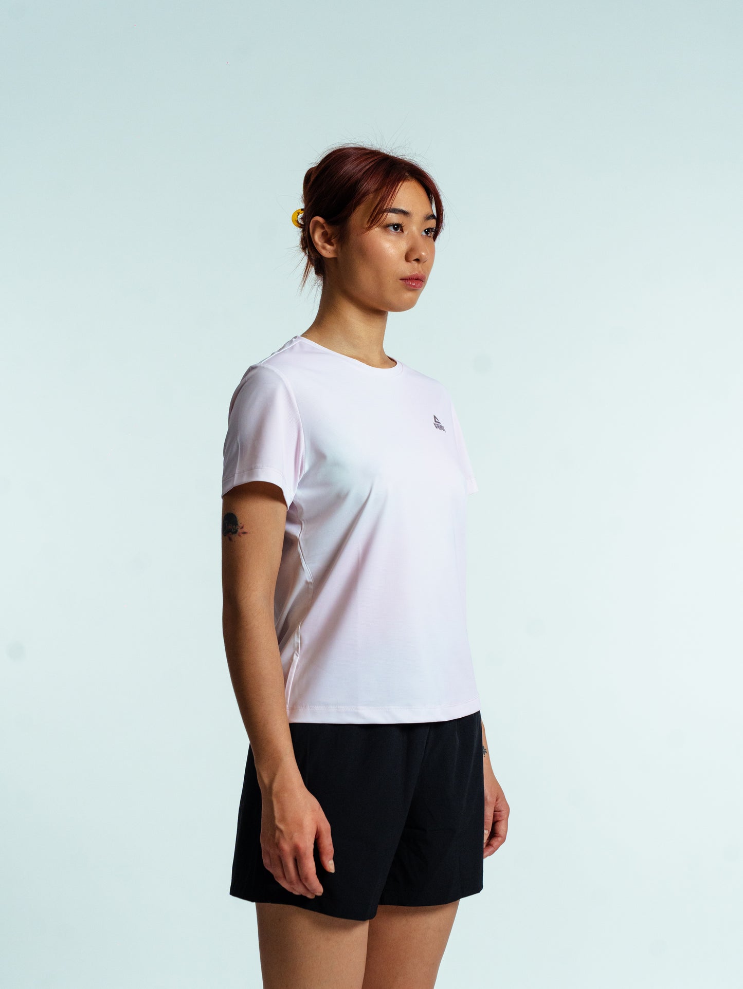 Женская футболка для бега Peak FW6252082 lt.purple