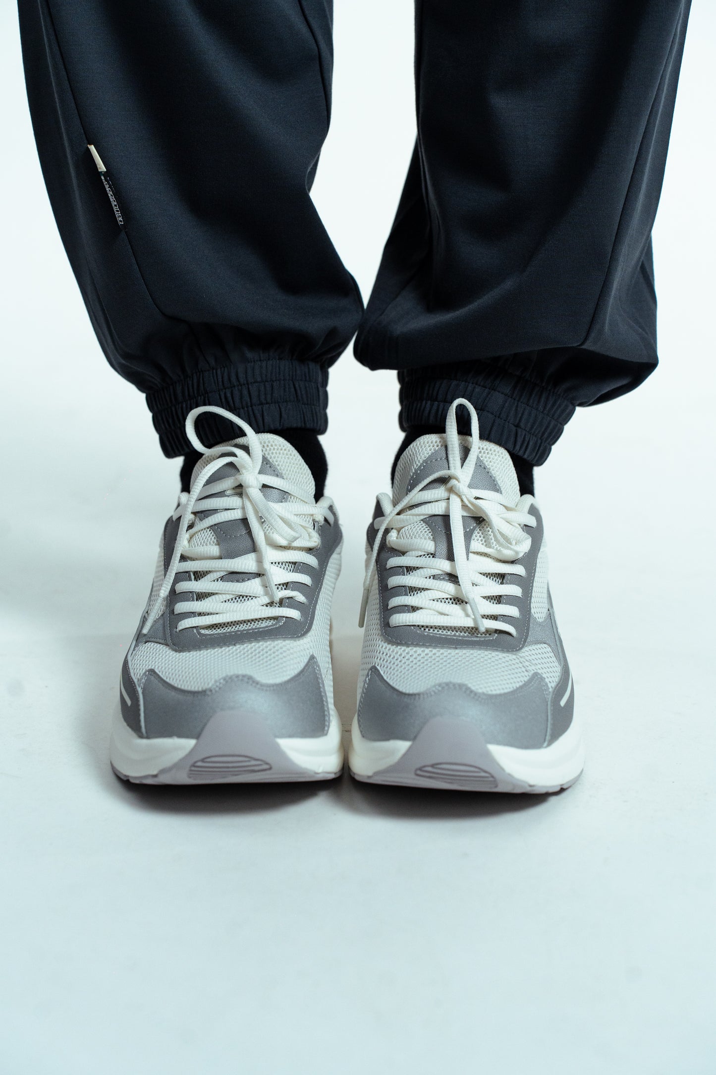 Кроссовки мужские для бега Peak EXT52807J white/silver