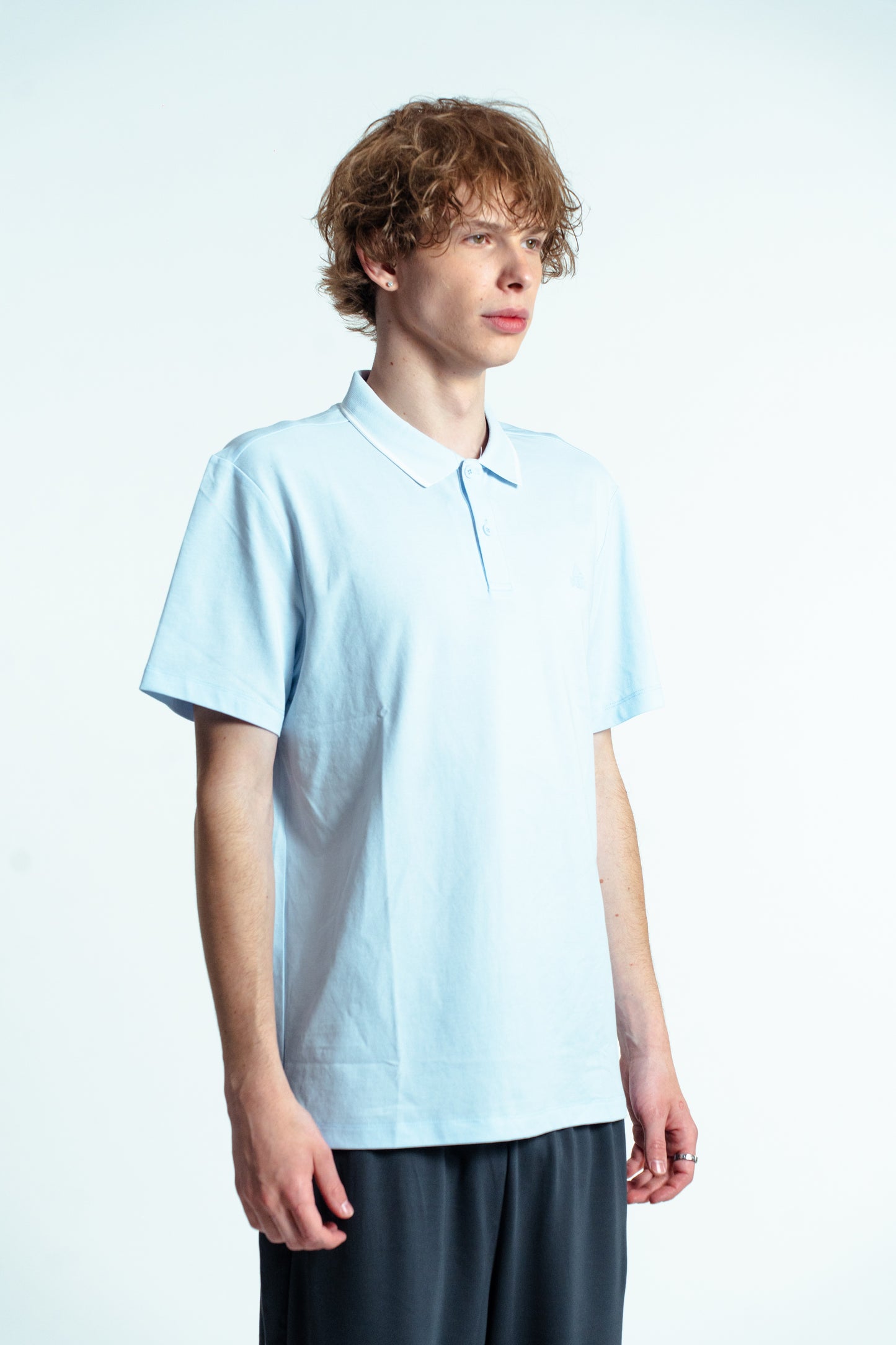 Мужская футболка поло Peak FW6252047 blue