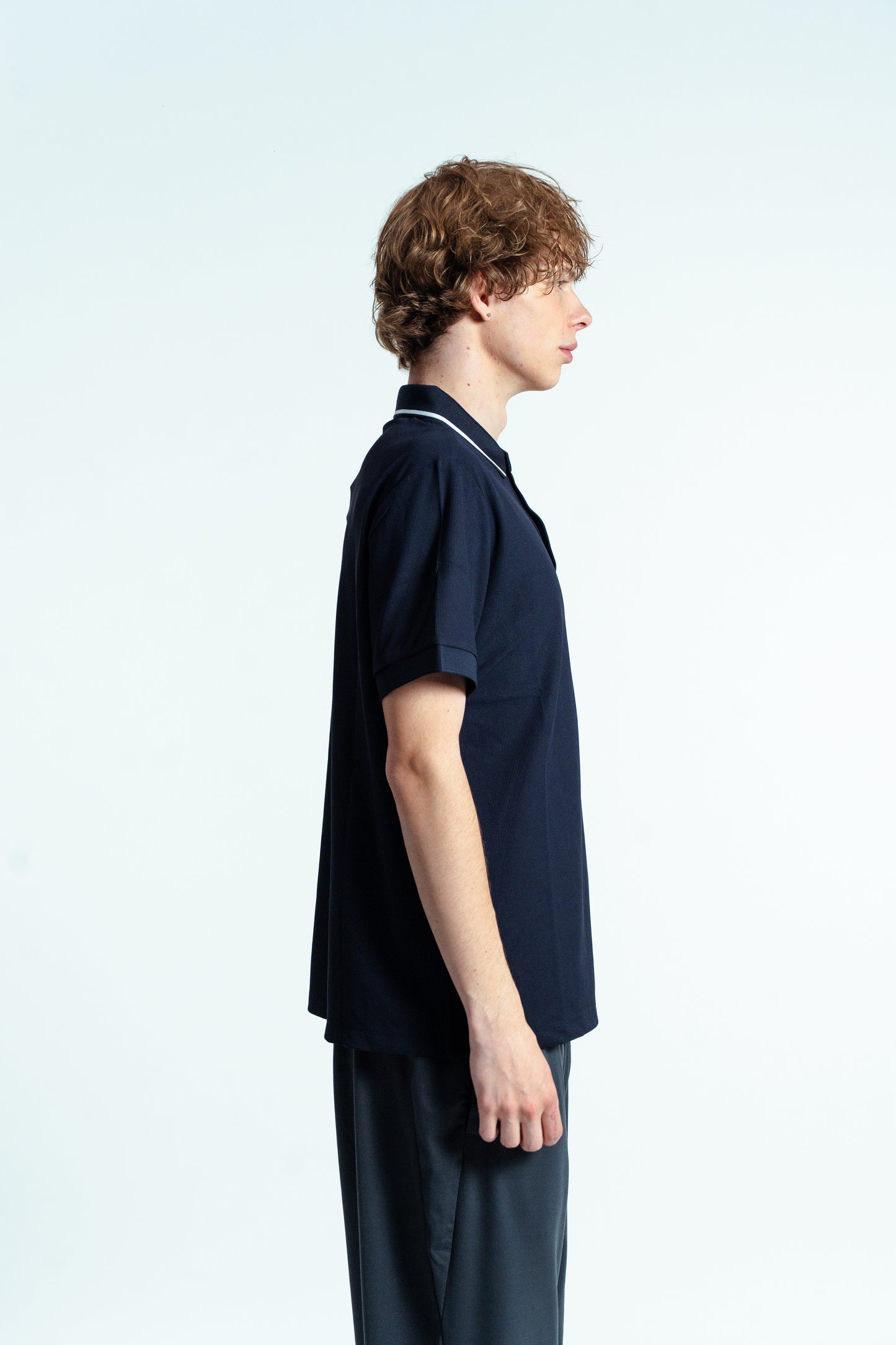 Tricou polo pentru bărbați Peak FW6252661 dk.blue