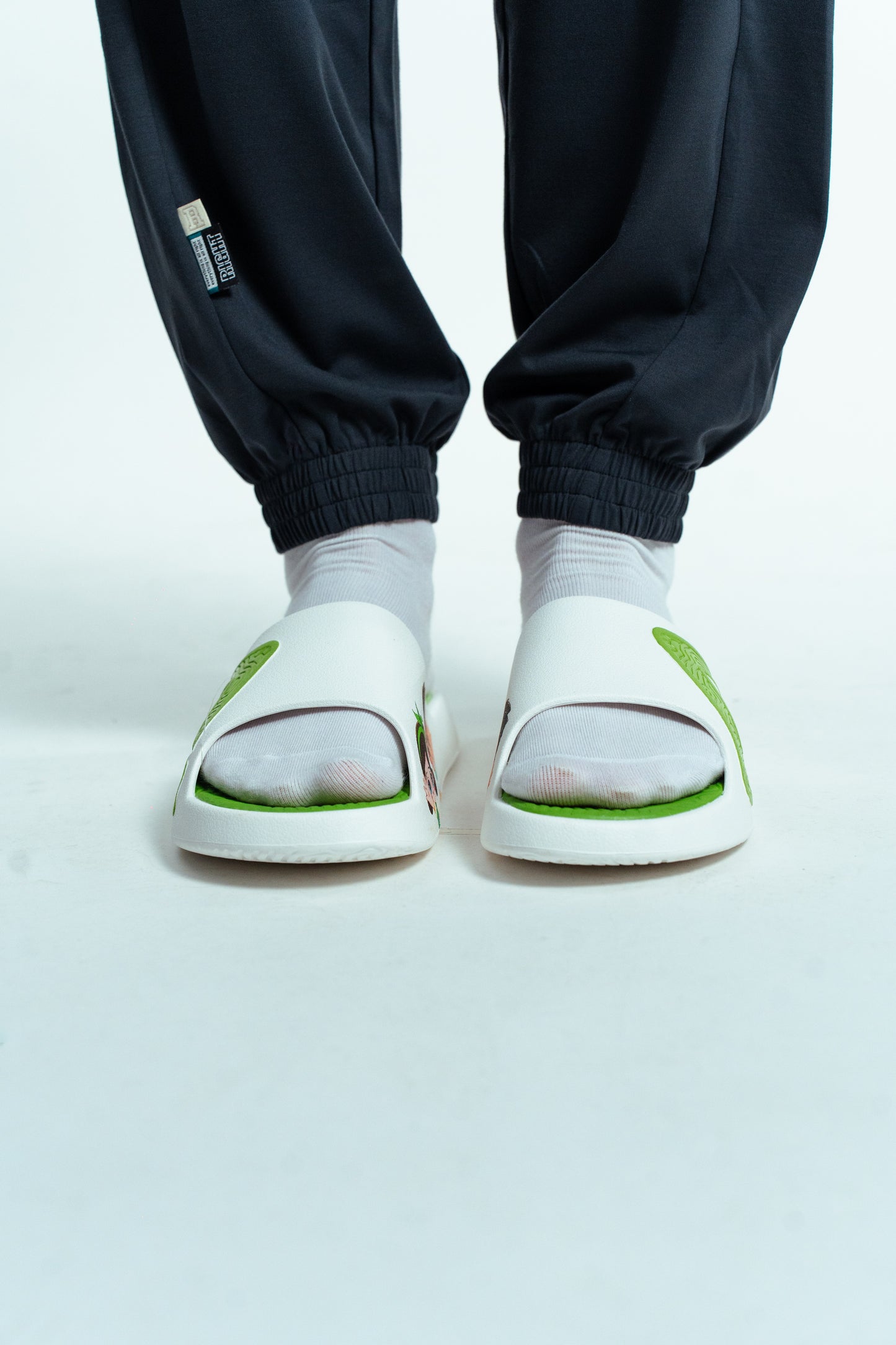 Мужские шлёпанцы Peak EXT52557L white/green