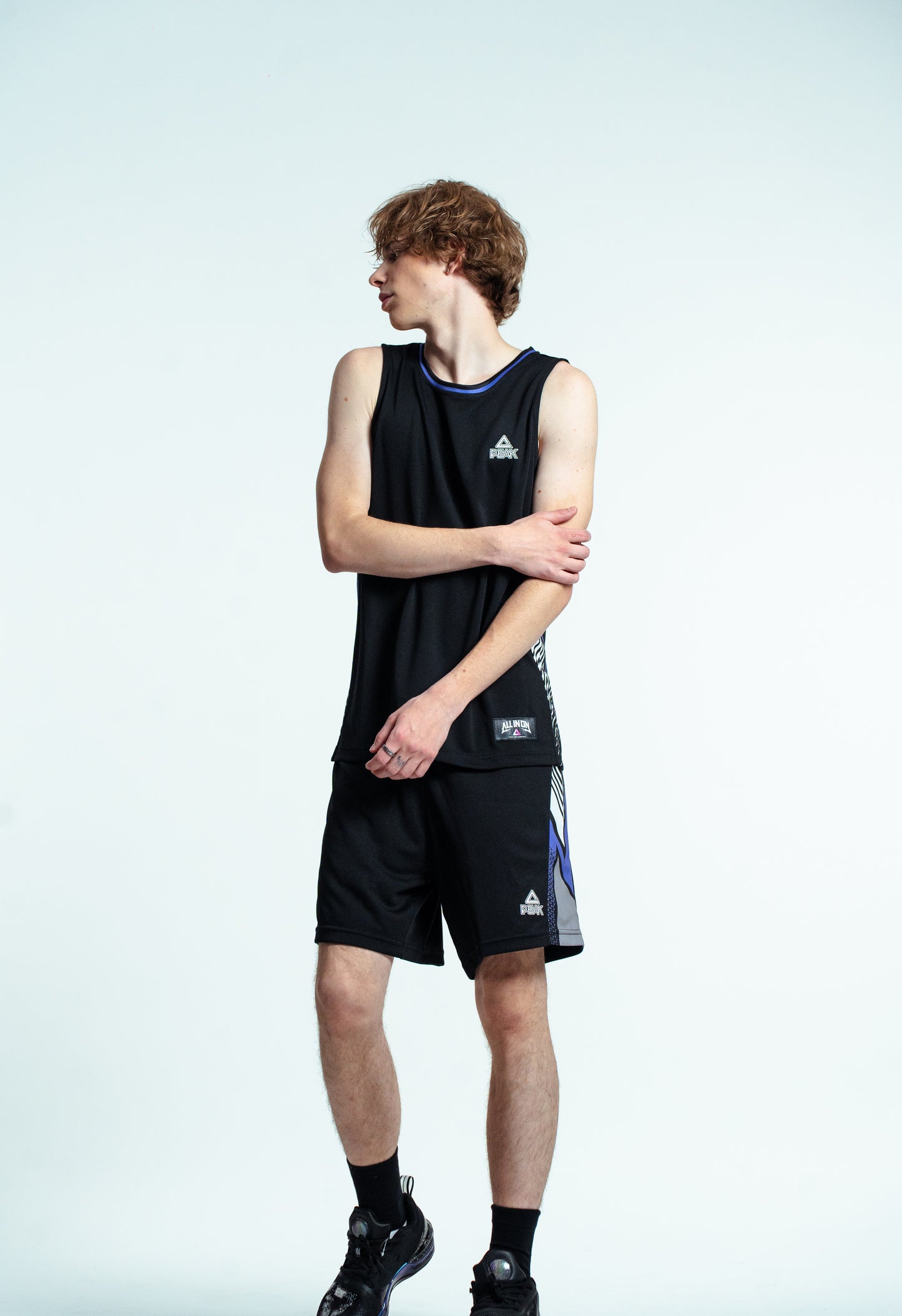 Uniforma de baschet pentru bărbați Peak FW7252041 black