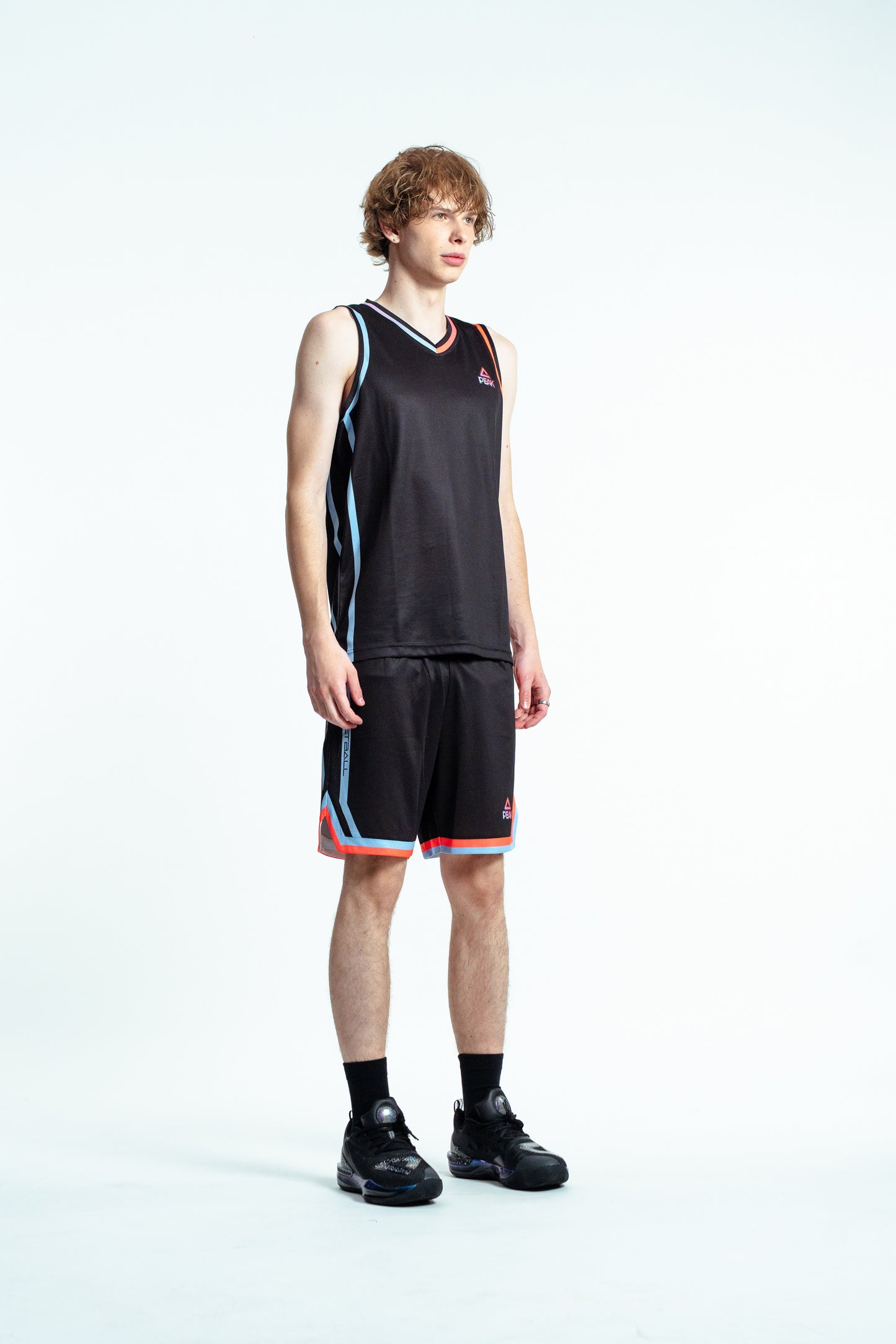 Uniforma de baschet pentru bărbați Peak FW7252031 black