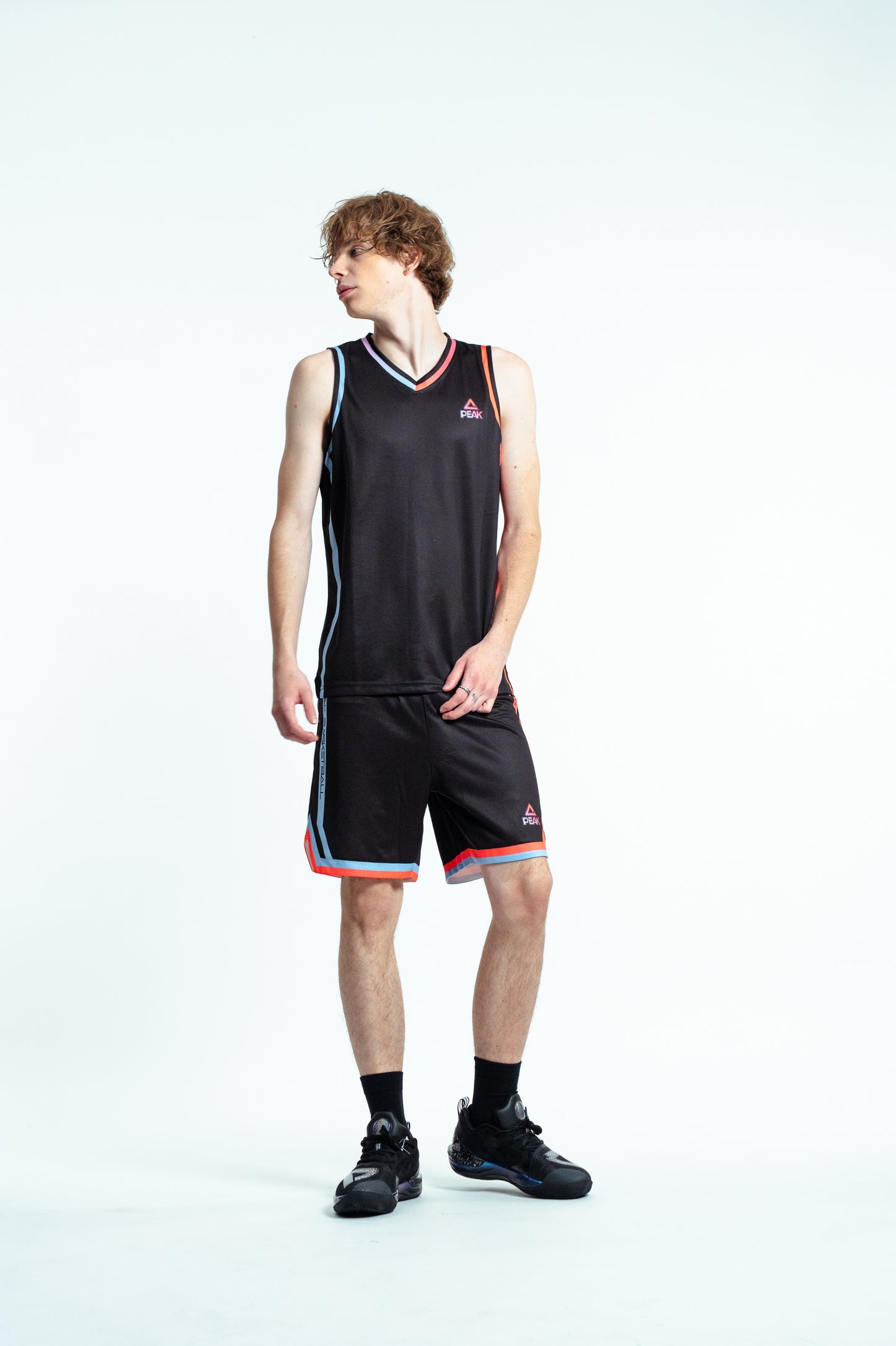 Uniforma de baschet pentru bărbați Peak FW7252031 black