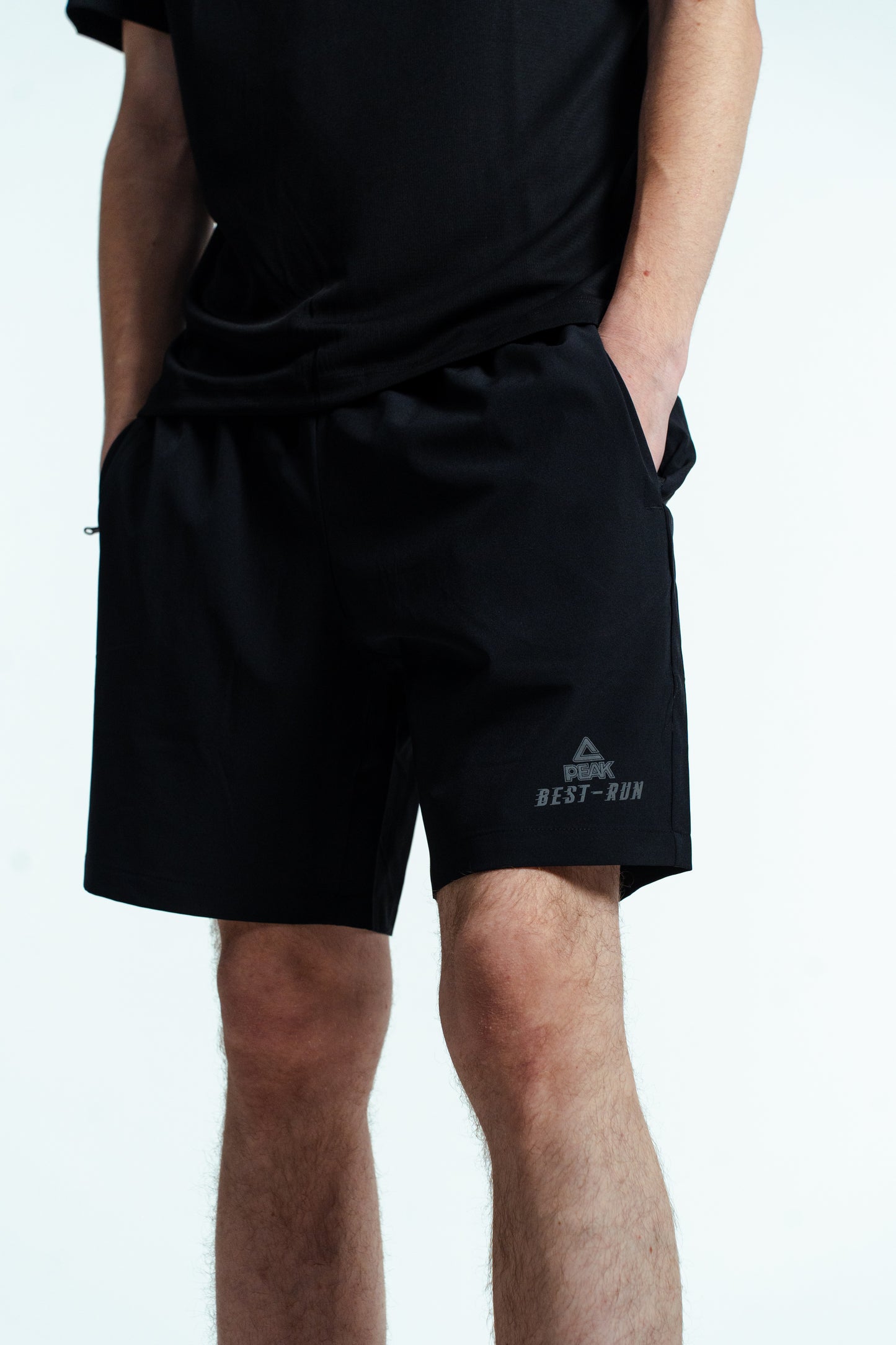Мужской комплект для бега Peak FW1252021 black