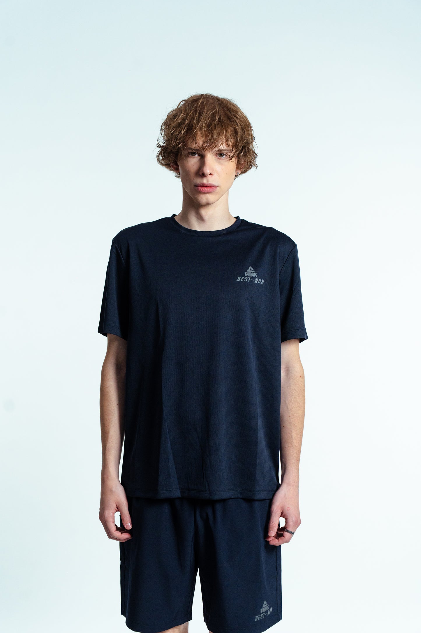 Мужской комплект для бега Peak FW1252021 dk.blue