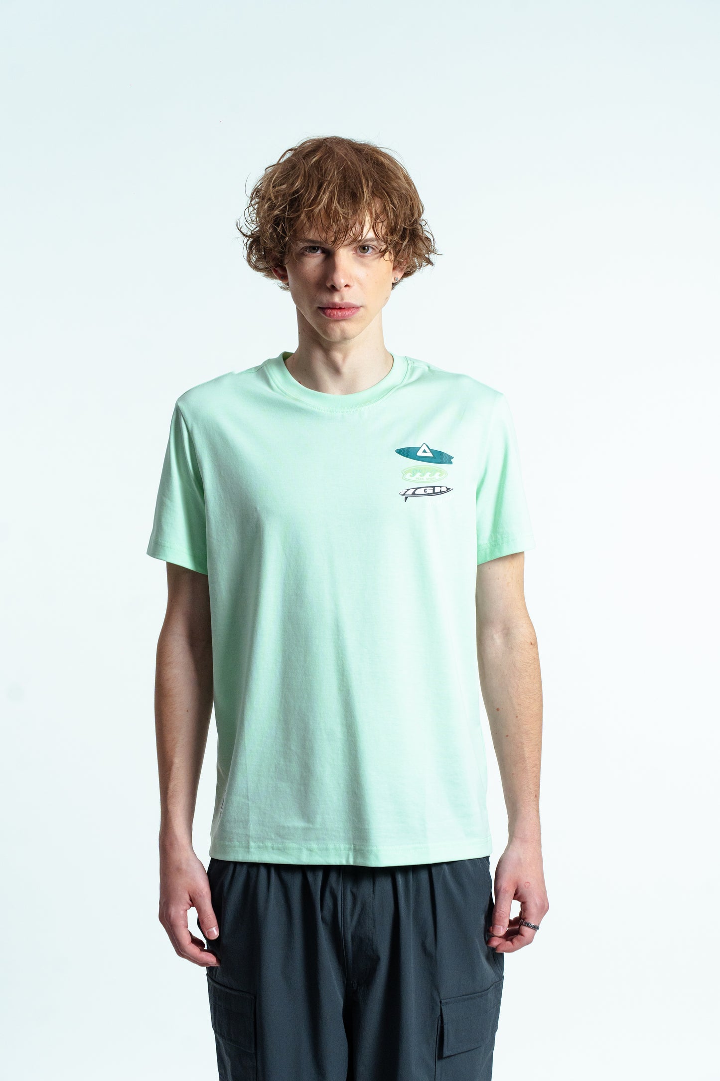 Tricou pentru bărbați casual Peak FW6252711 green