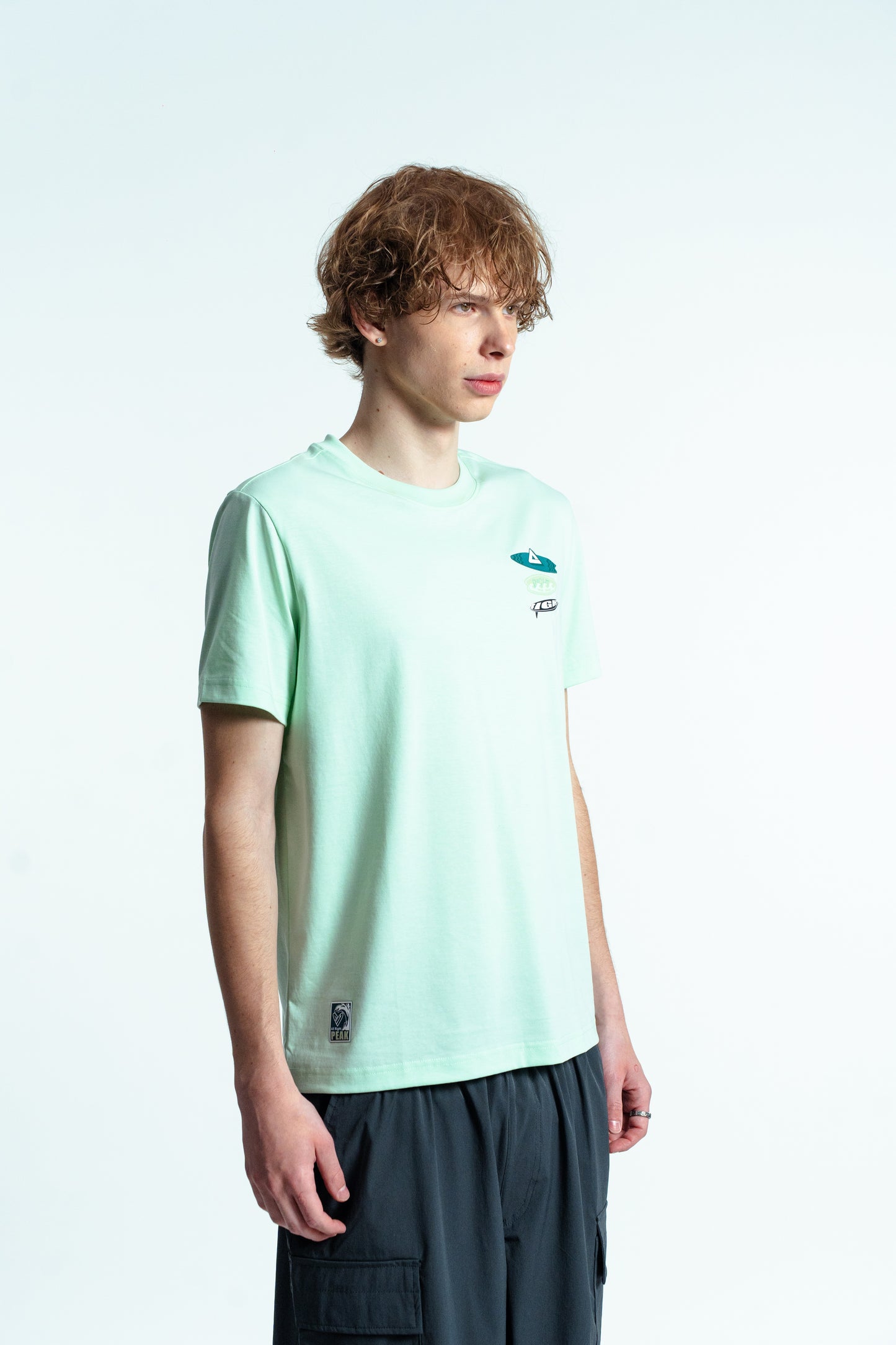 Tricou pentru bărbați casual Peak FW6252711 green