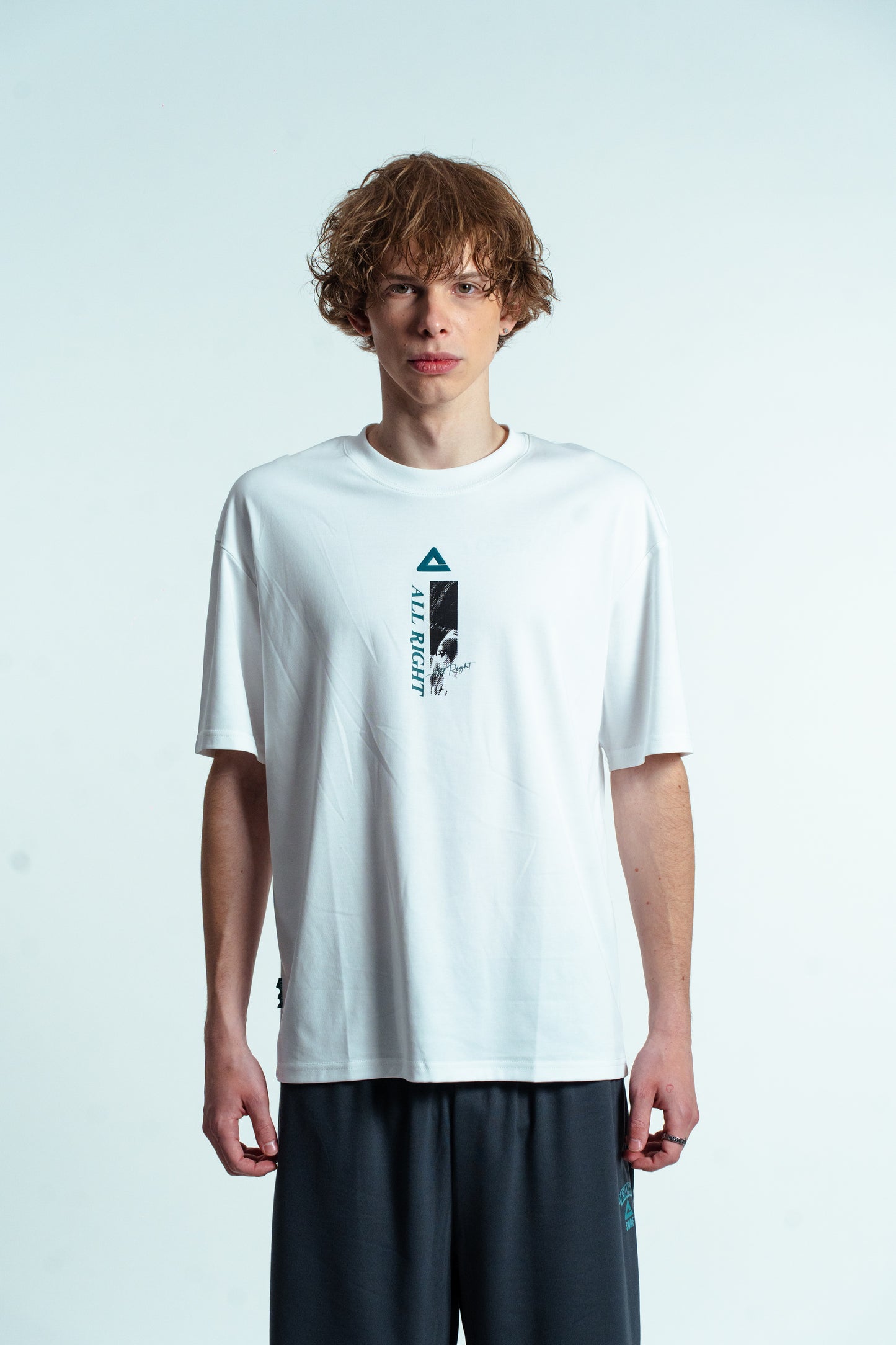 Мужская футболка casual Peak FW6252721 white