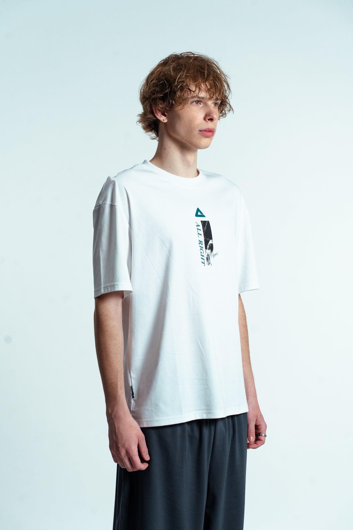 Мужская футболка casual Peak FW6252721 white