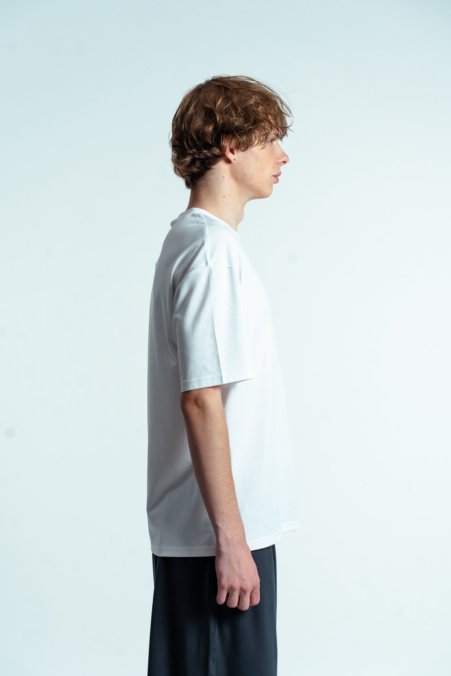 Мужская футболка casual Peak FW6252721 white