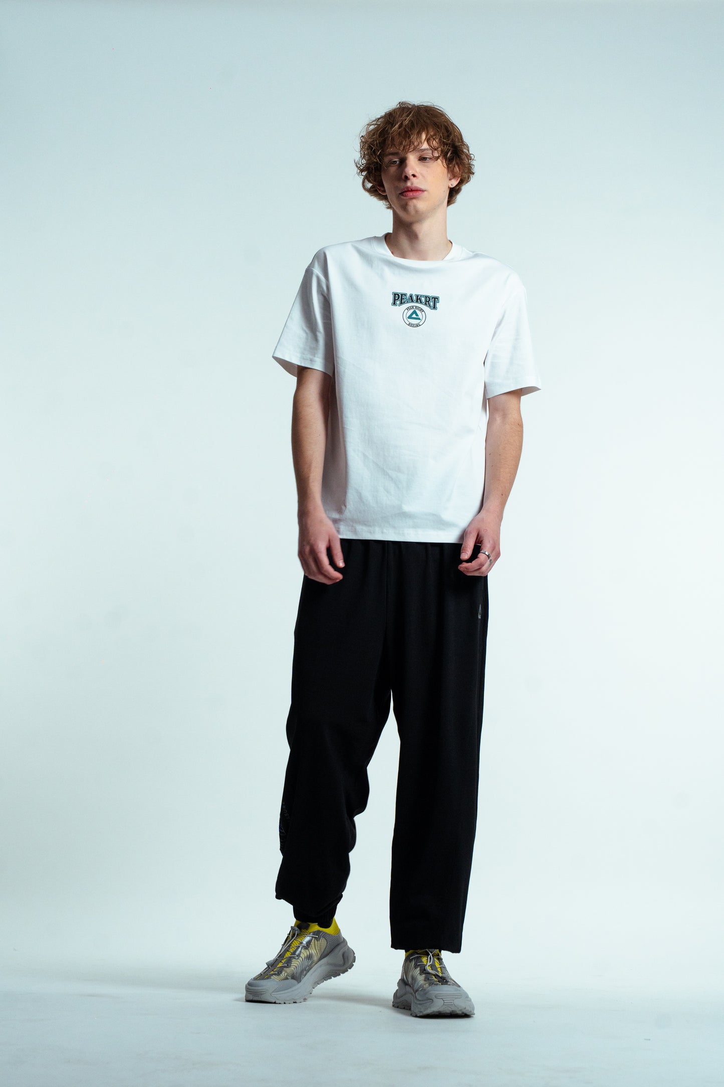 Мужская футболка casual Peak FW6252071 white