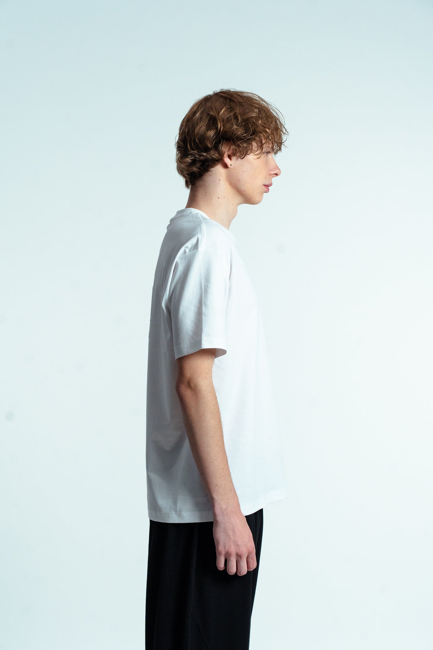 Мужская футболка casual Peak FW6252071 white