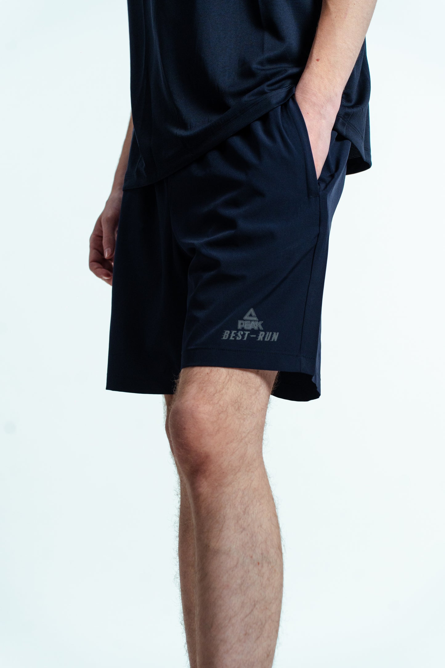 Мужской комплект для бега Peak FW1252021 dk.blue