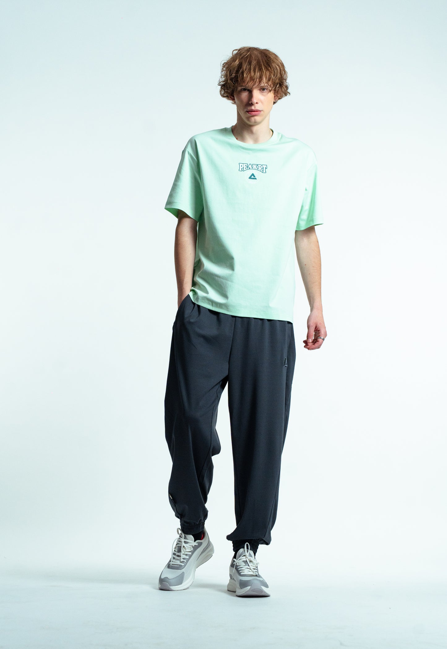 Мужская футболка casual Peak FW6252071 green