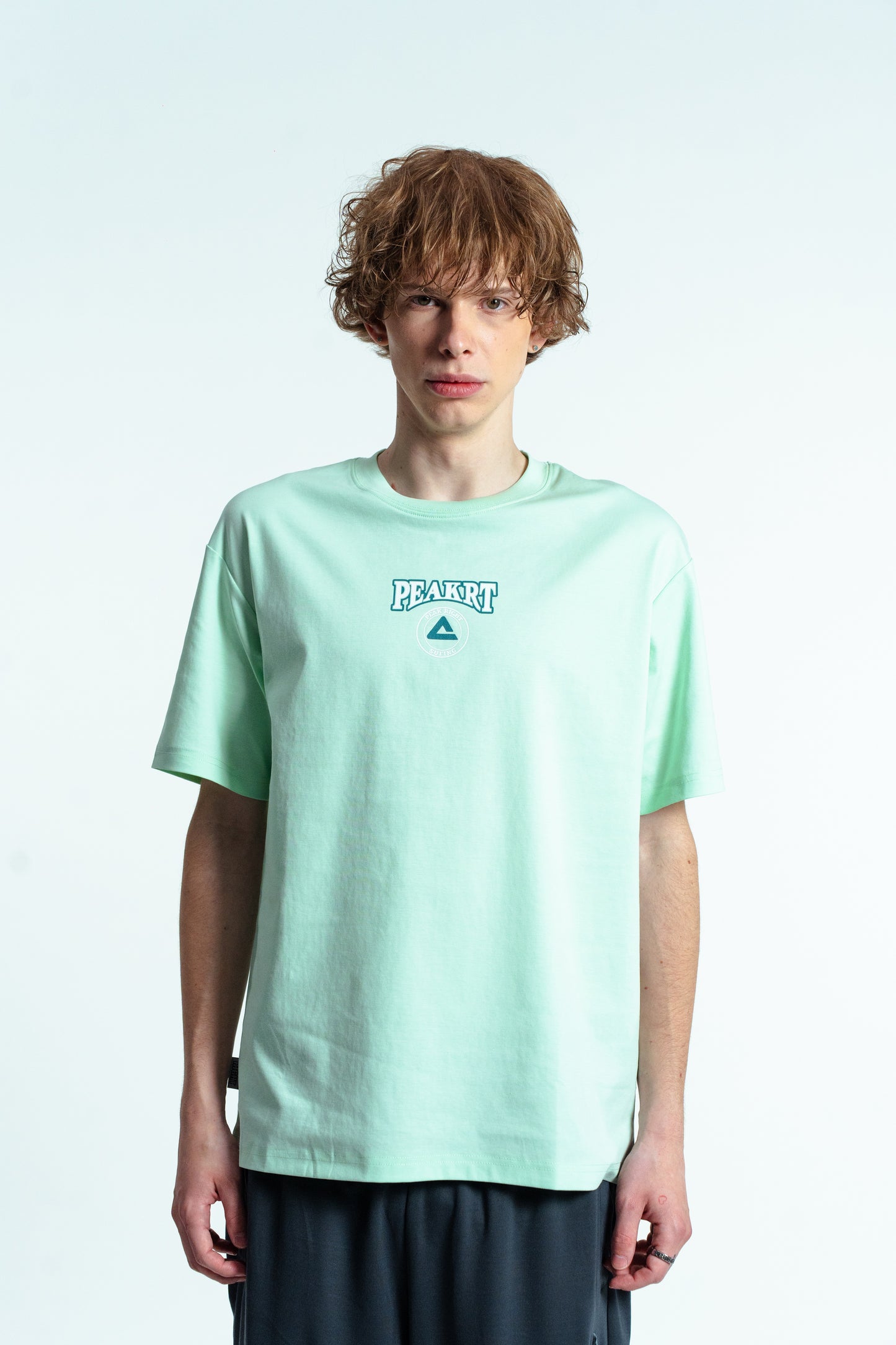 Мужская футболка casual Peak FW6252071 green