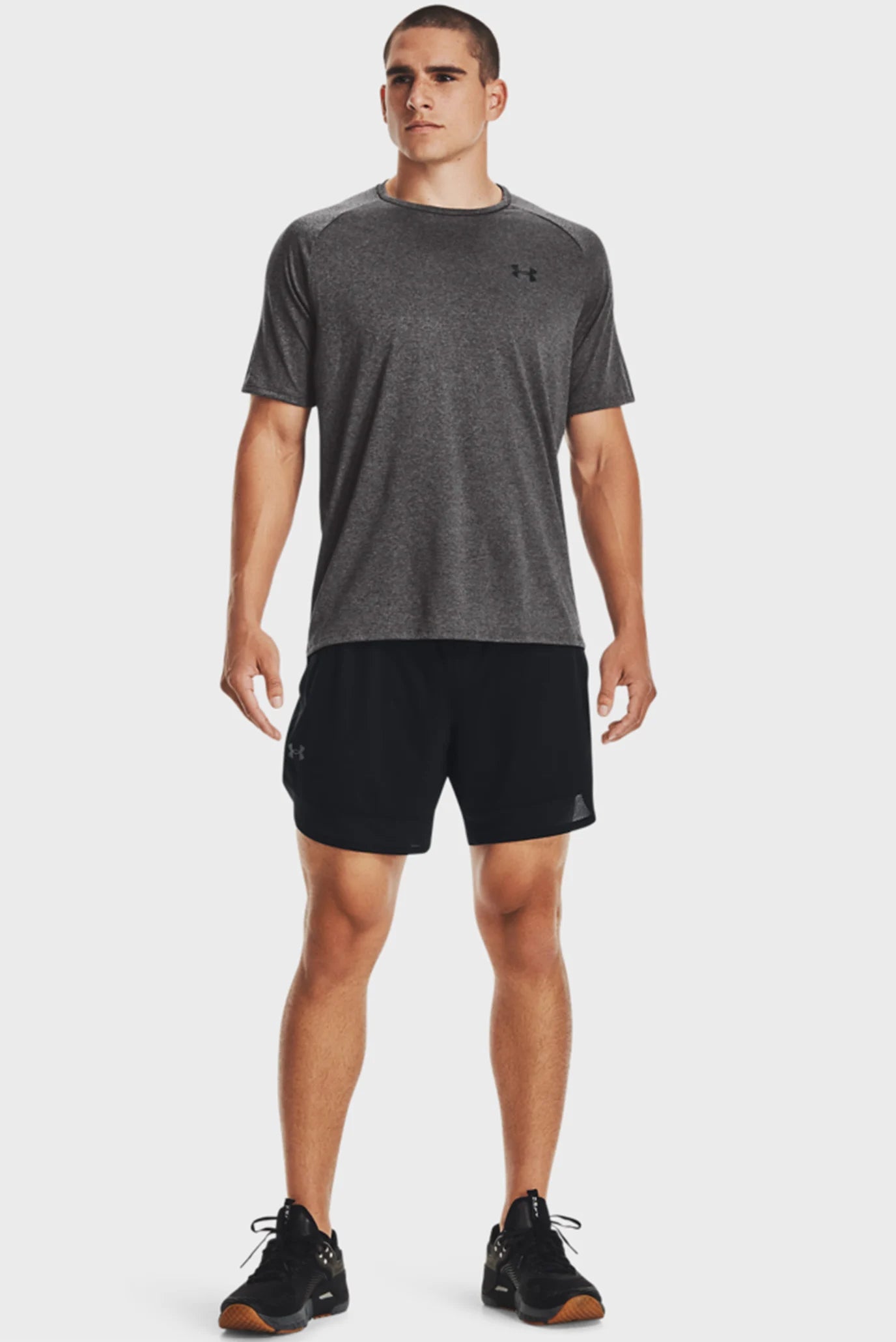 Tricou pentru bărbați Under Armour Sportstyle Tech 2.0 Tee-GRY 326413-090