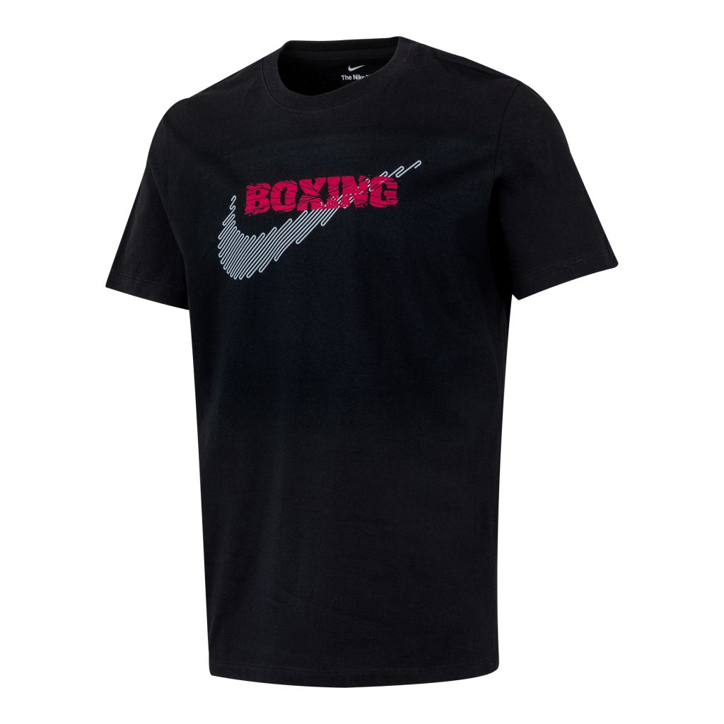 Мужская футболка casual Nike Boxing Rawdacious Tee APS310 - 016 black