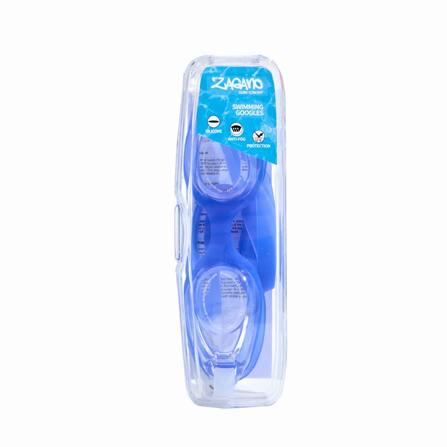 Очки для плавания детские Zagano 1001 03 blue
