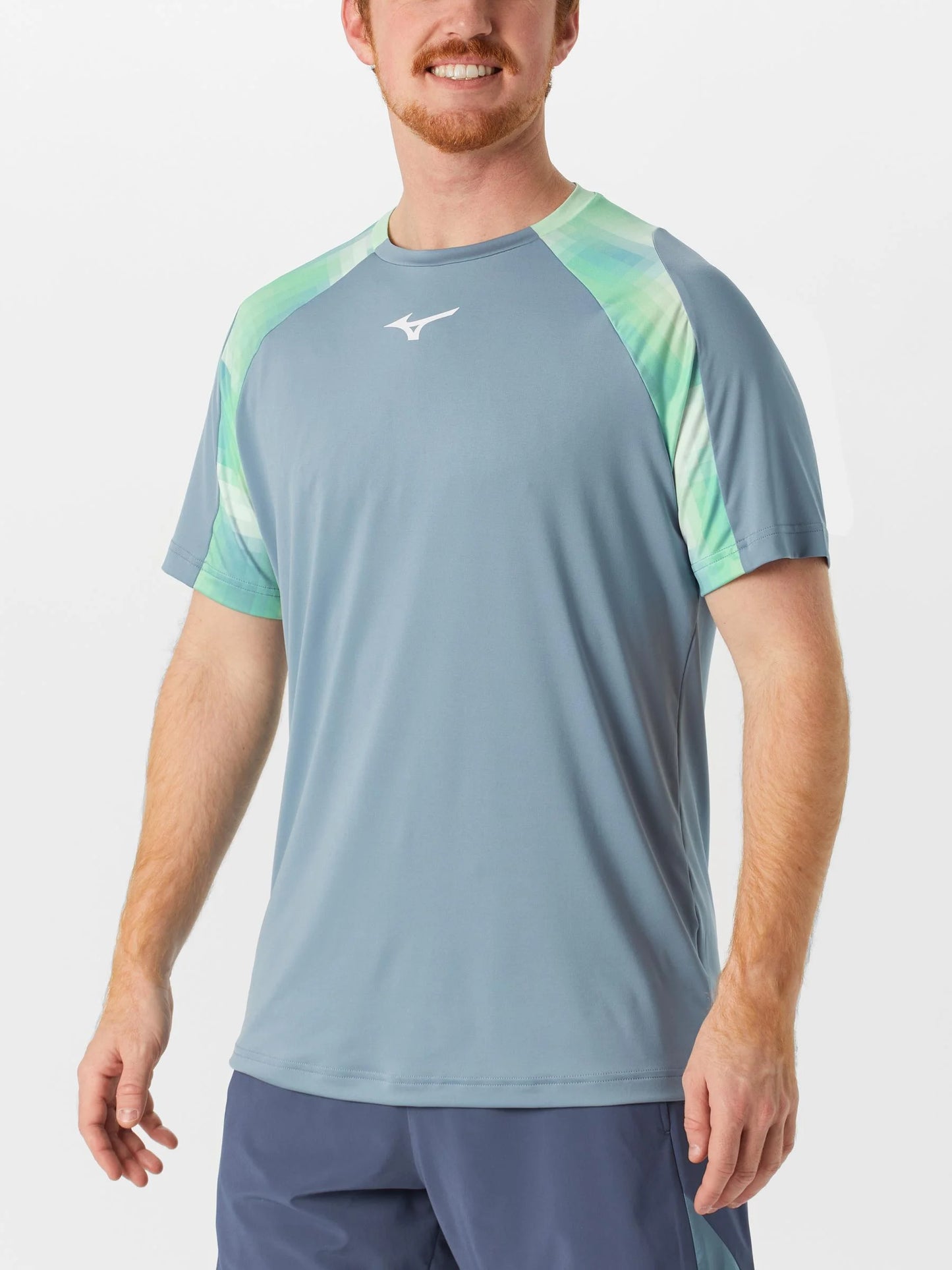 Tricou de tenis pentru bărbați Mizuno Frontier Shadow Tee(M) 62GAC002 02