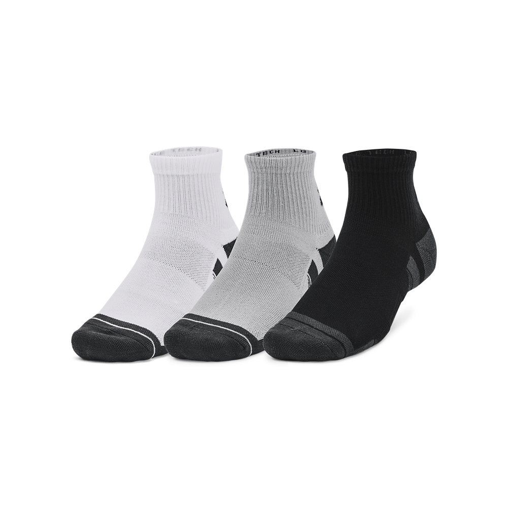 Носки Under Armour Performance Tech Quarter Sock (3 пары) 1379510-011